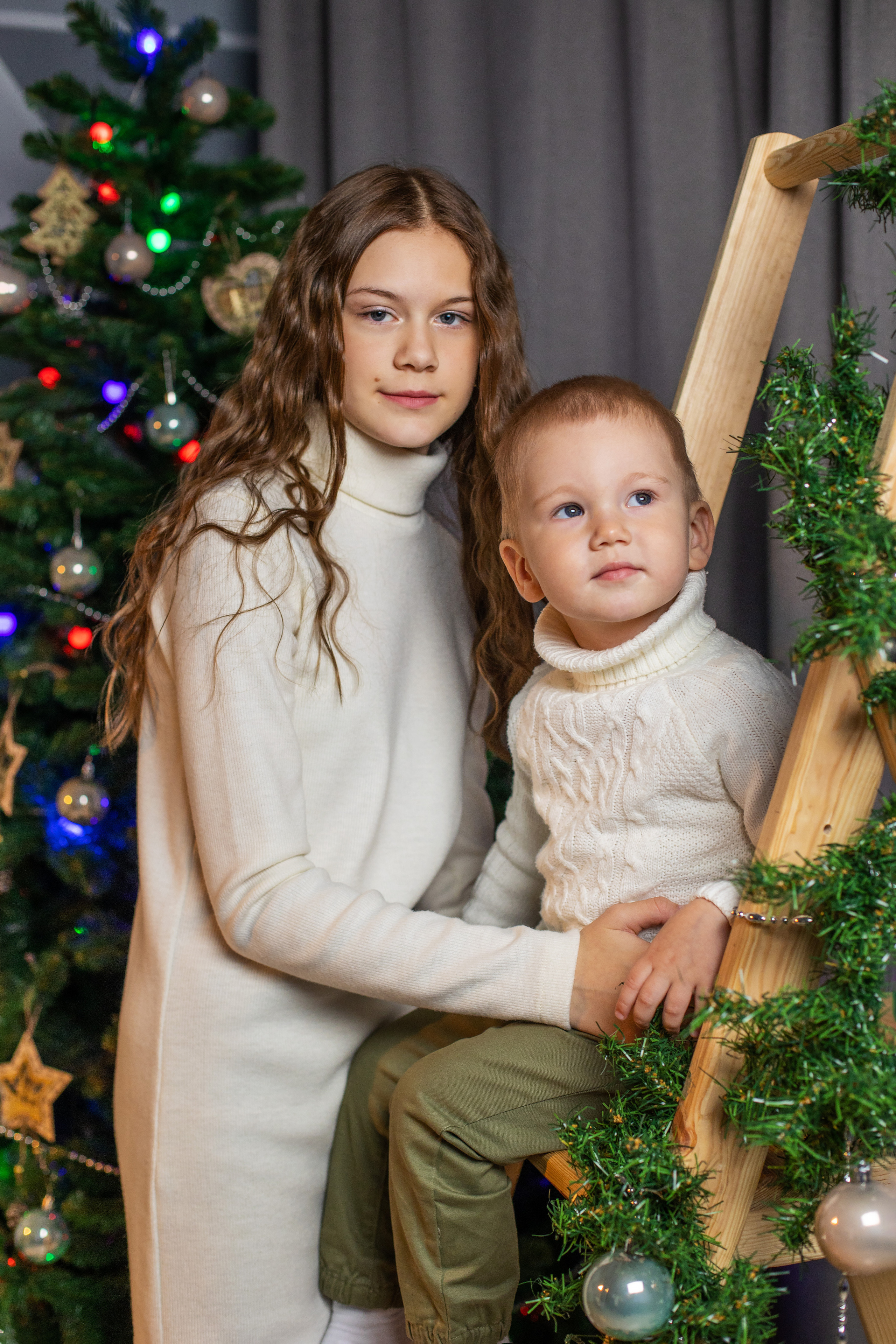Новогодняя семейная история. Фотограф Петров Александр Свадьбы, Съемка в студии, Выпускные альбомы г. Балашов