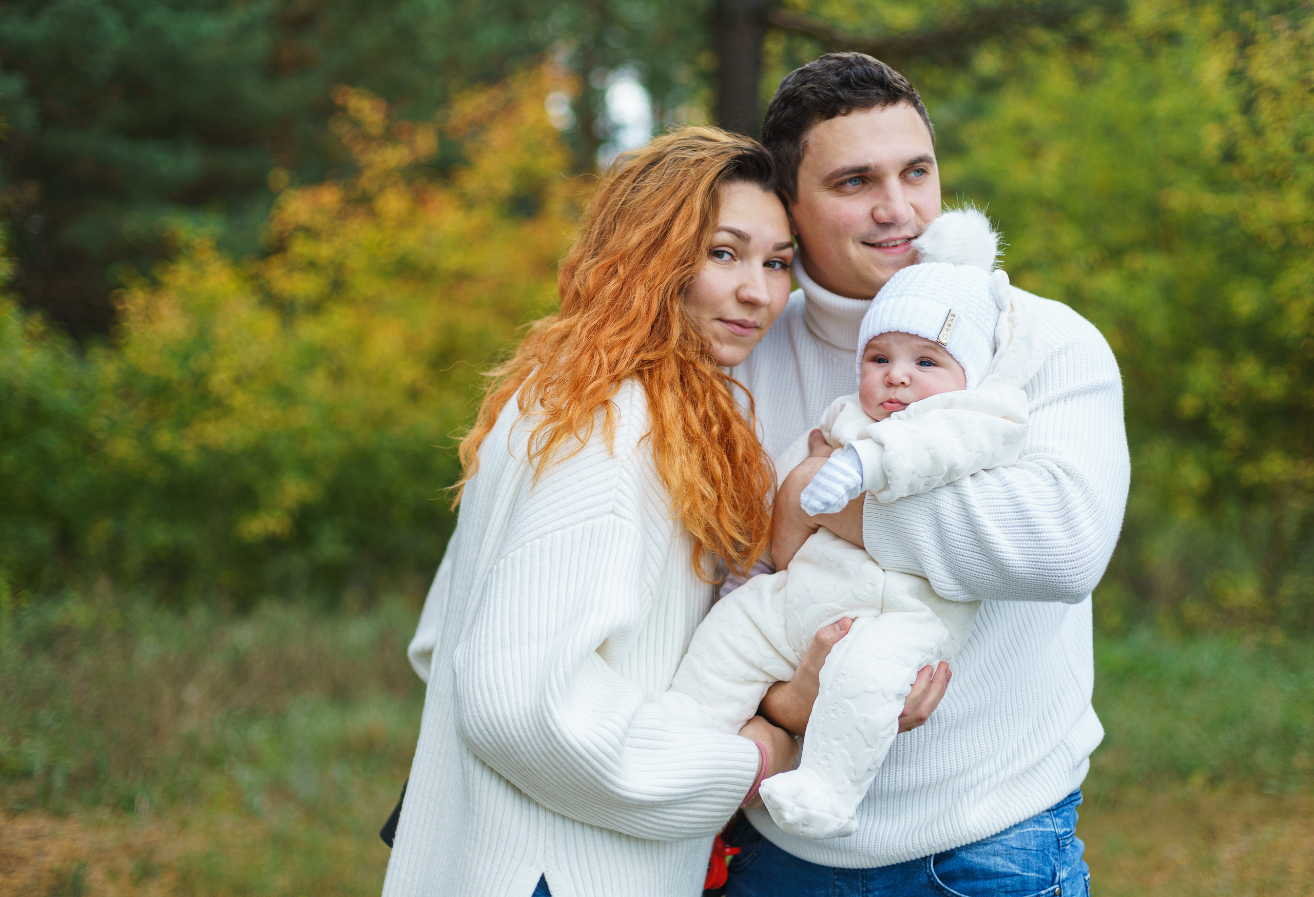 Семейная фотосъёмка на природе в осенних красках. Фотограф Петров Александр Свадьбы, Съемка в студии, Выпускные альбомы г. Балашов