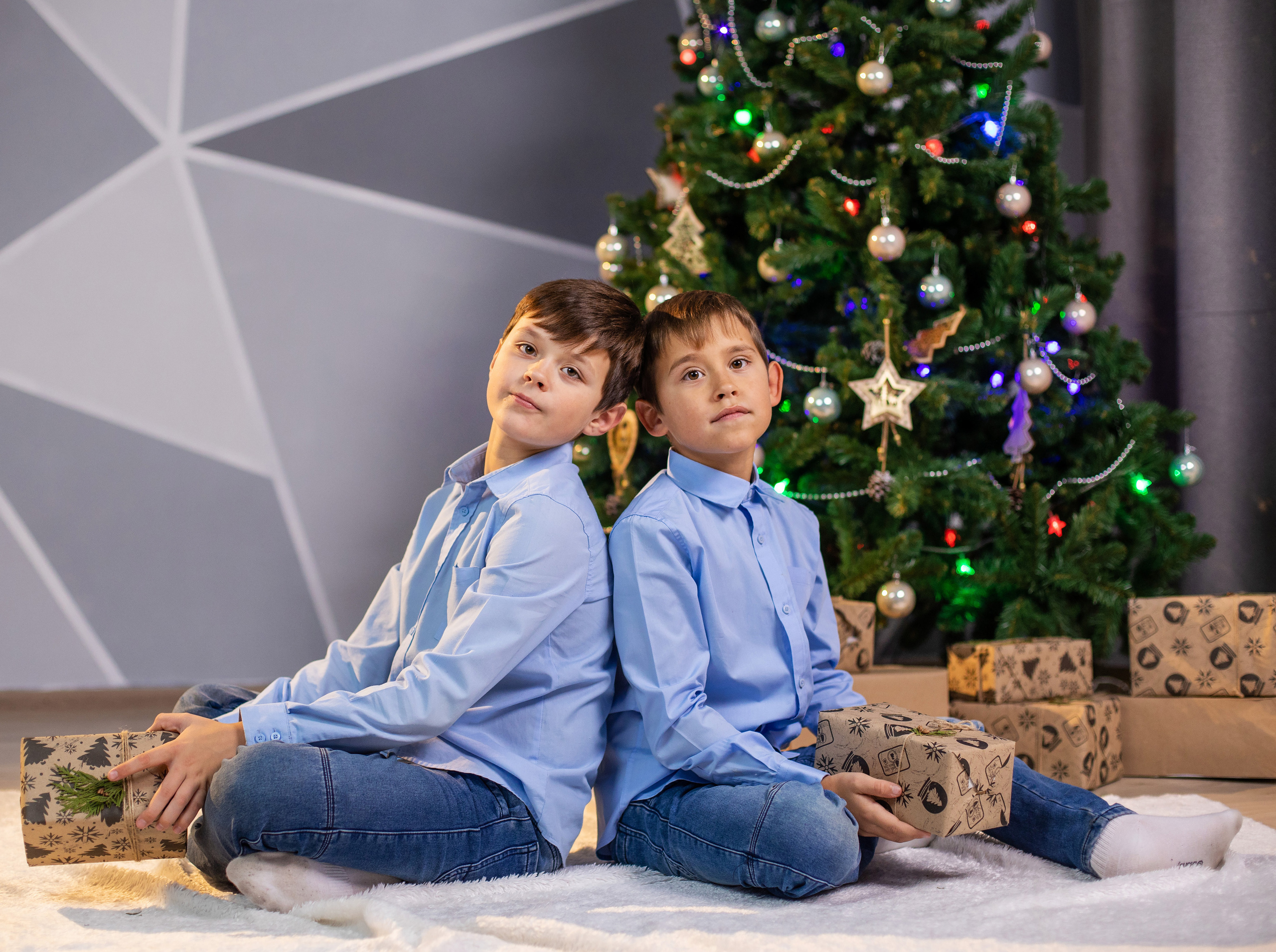 Новогодняя фотосъёмка. Фотограф Петров Александр Свадьбы, Съемка в студии, Выпускные альбомы г. Балашов