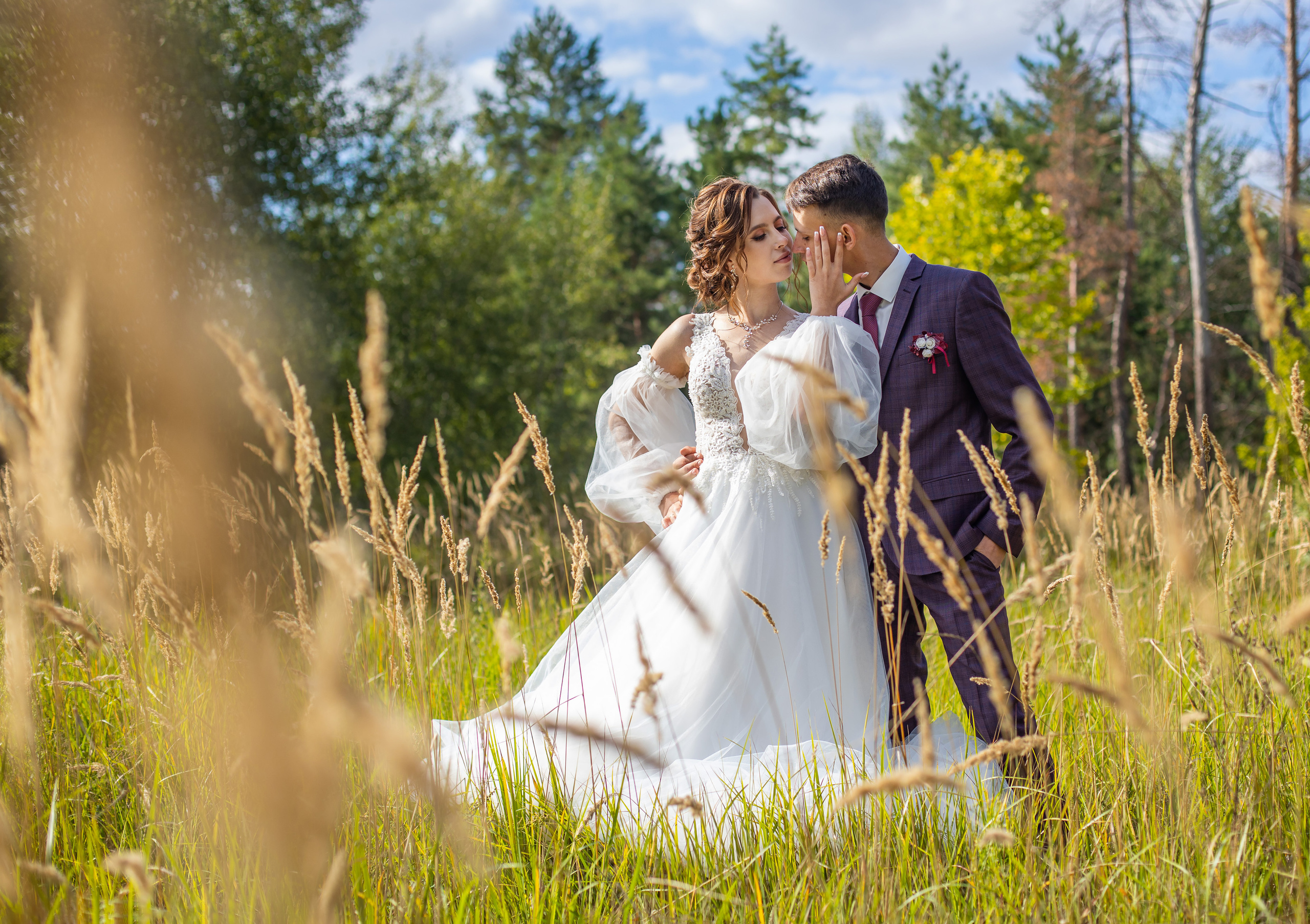 Свадебный день Александра и Валерии. Фотограф Петров Александр Свадьбы, Съемка в студии, Выпускные альбомы г. Балашов