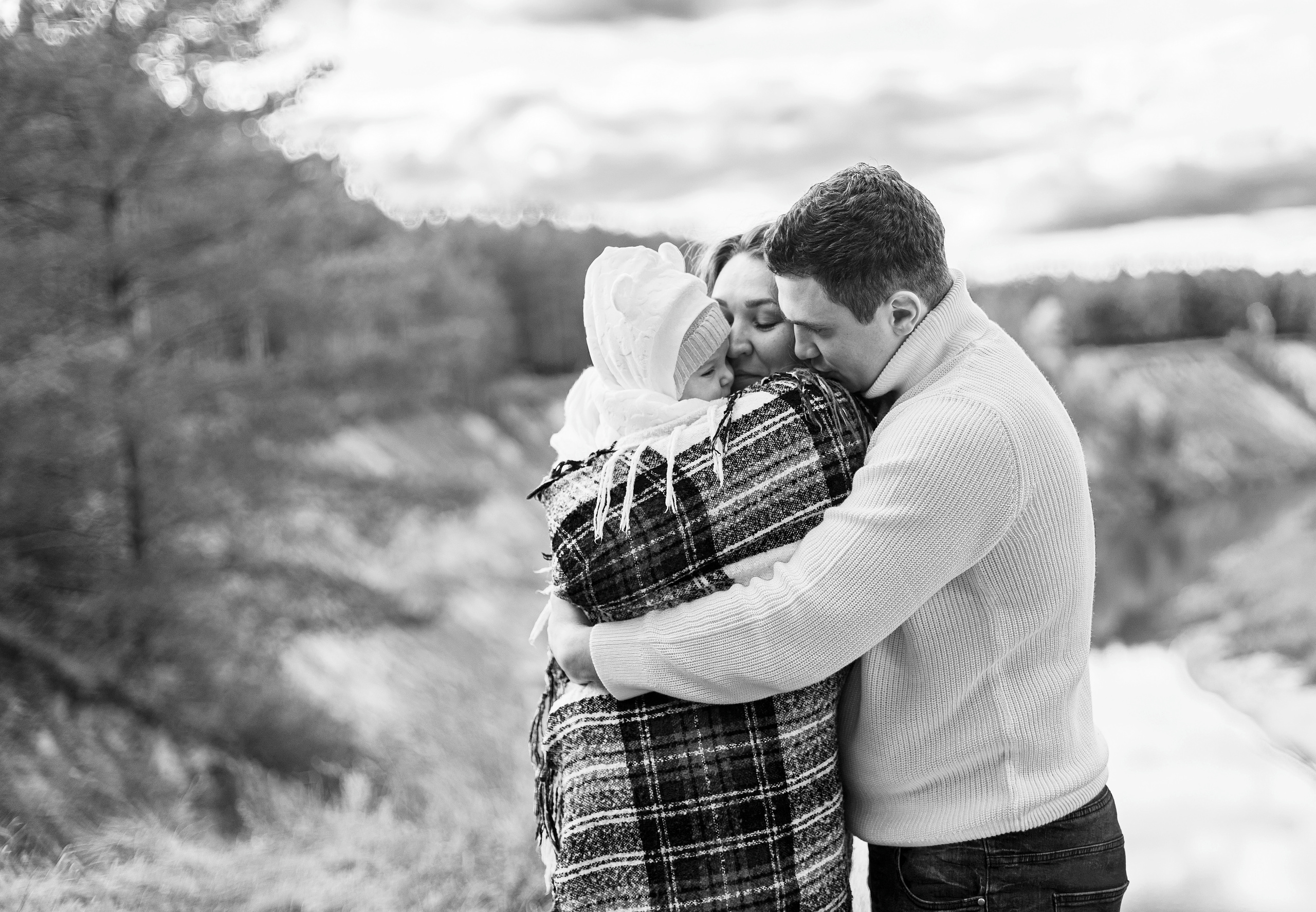 Семейная фотосъёмка на природе в осенних красках. Фотограф Петров Александр Свадьбы, Съемка в студии, Выпускные альбомы г. Балашов