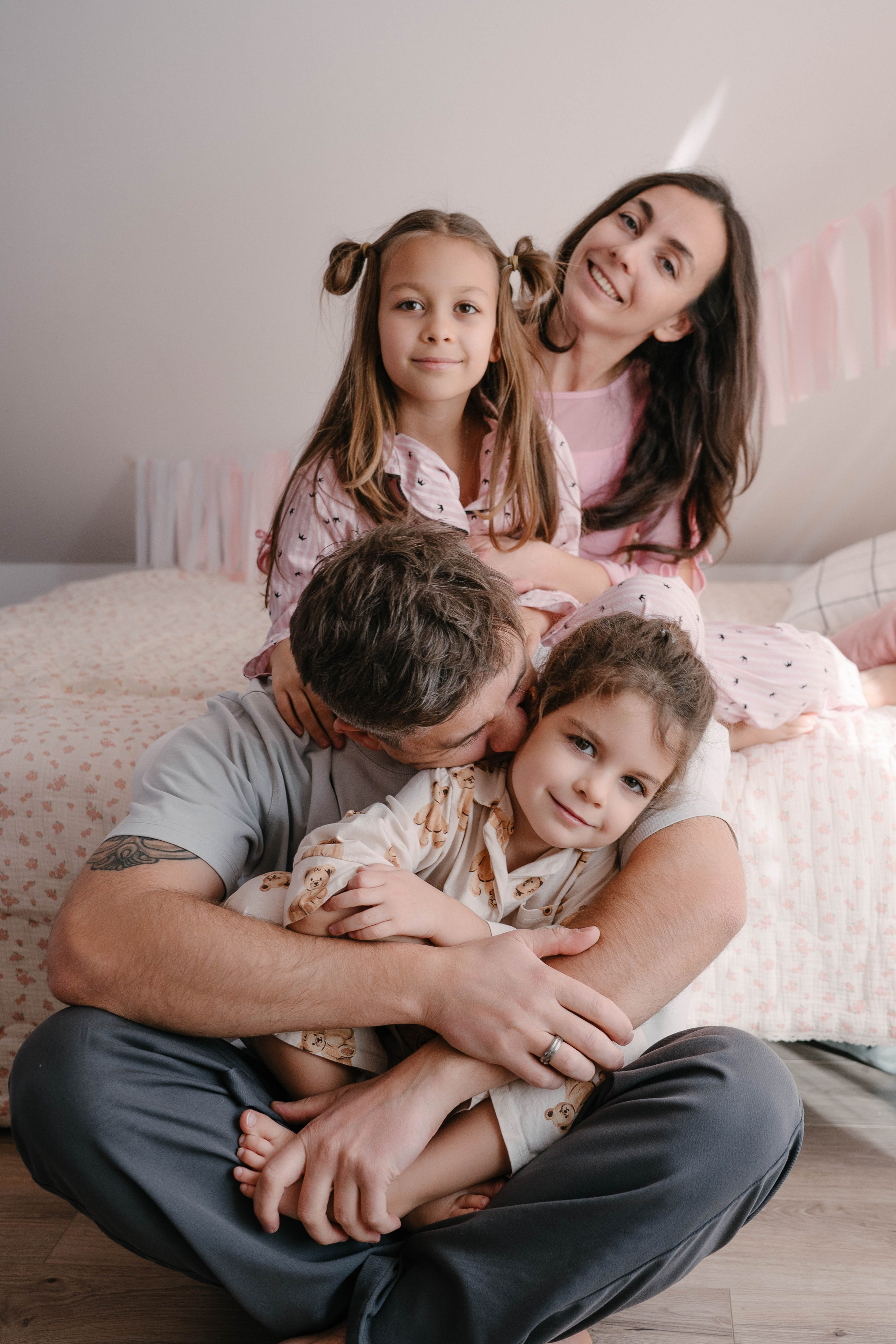 Пижамная вечеринка Варе 9 лет. Свадебный и семейный фотограф в Воронеже Анастасия Бойко