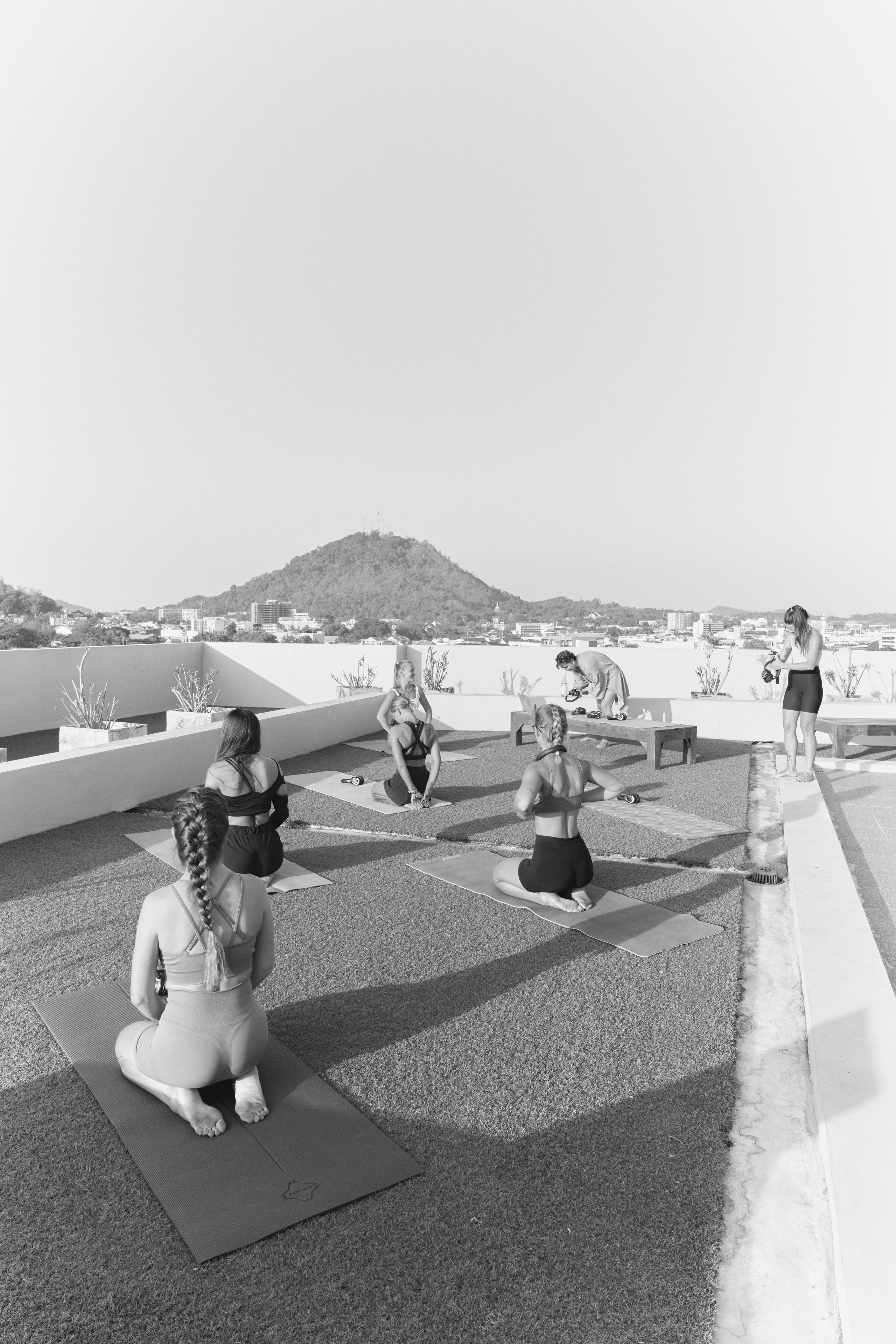 Йога на крыше. Фотограф в Ростове-на-Дону