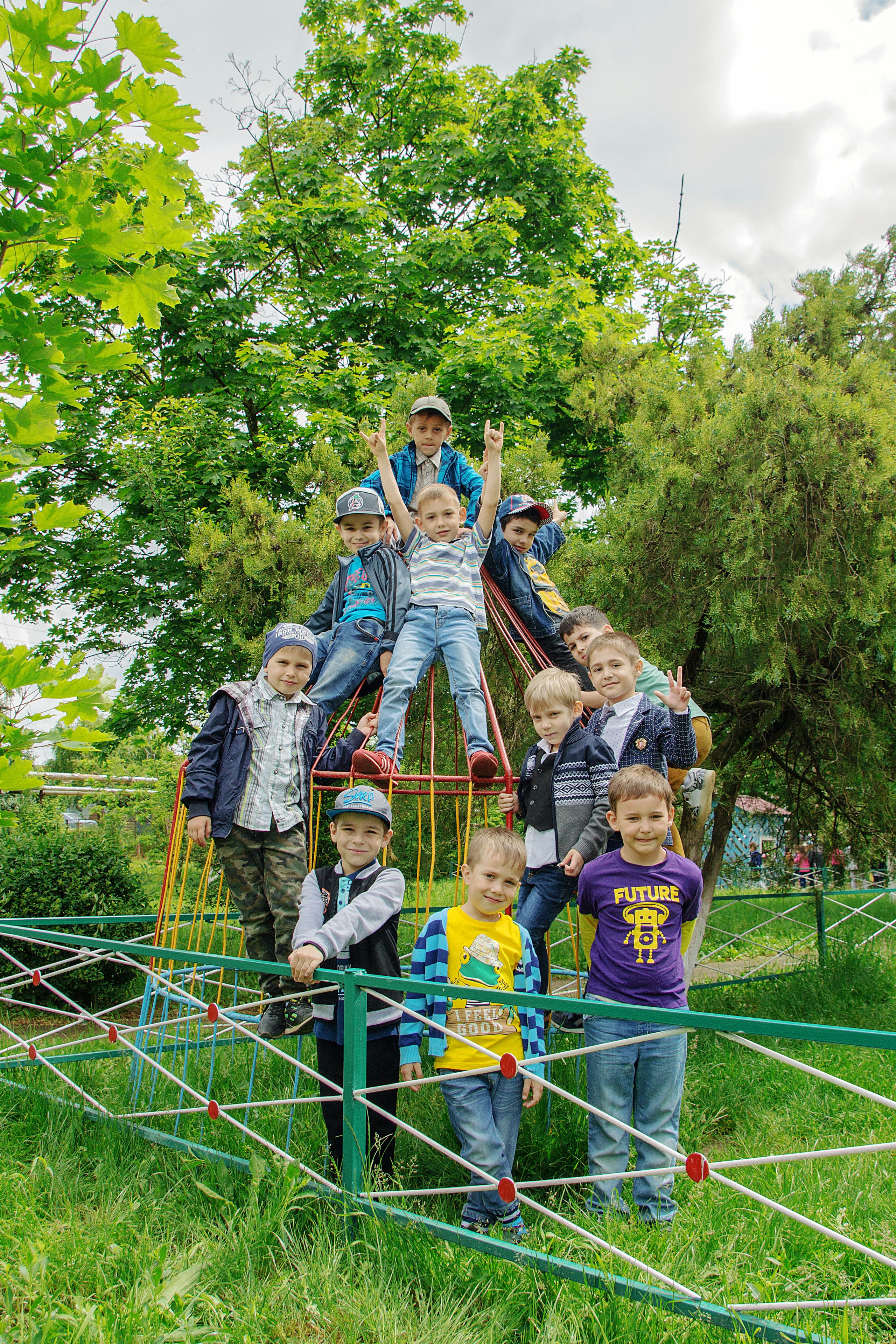 Один день в группе