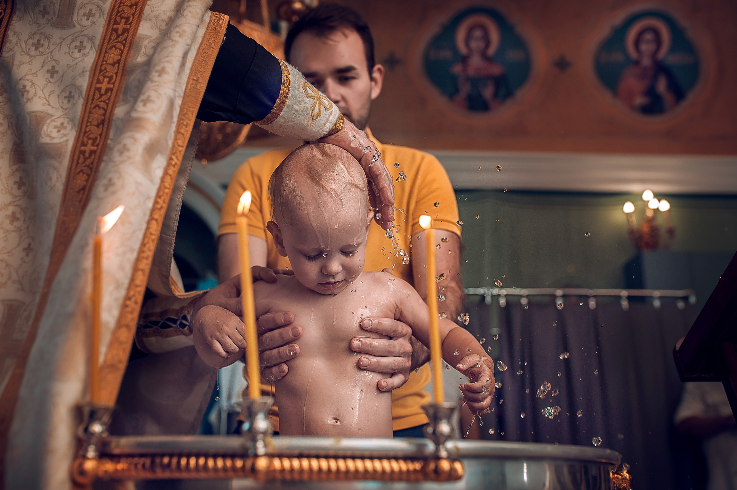 Таинство крещения. Фотограф на Крещение