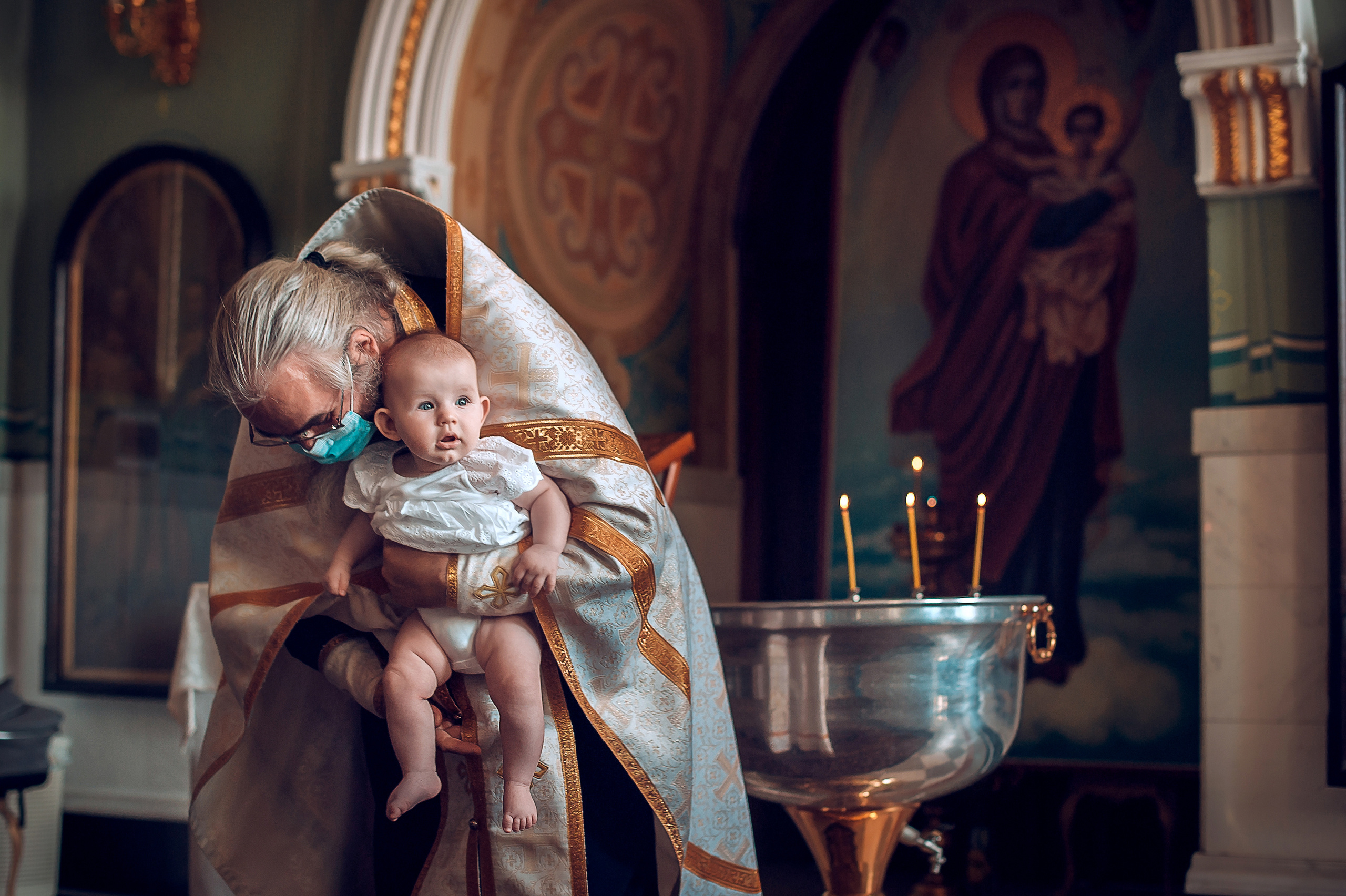 Таинство крещения. Фотограф на Крещение