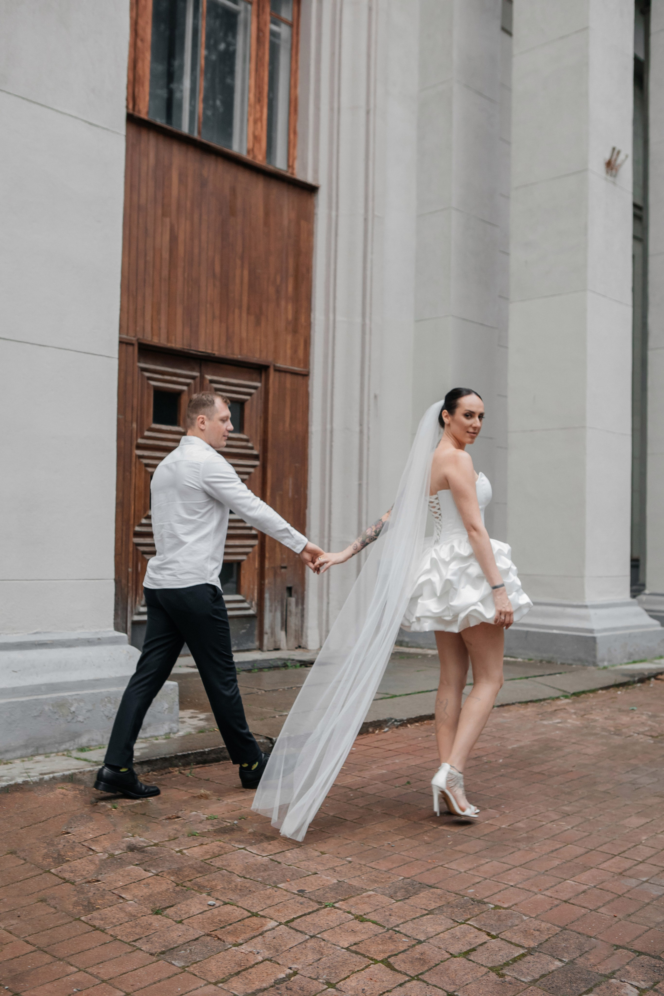 Свадебная прогулка Сергей и Вика. Свадебный и семейный фотограф Ибрагимова Мария из Екатеринбурга