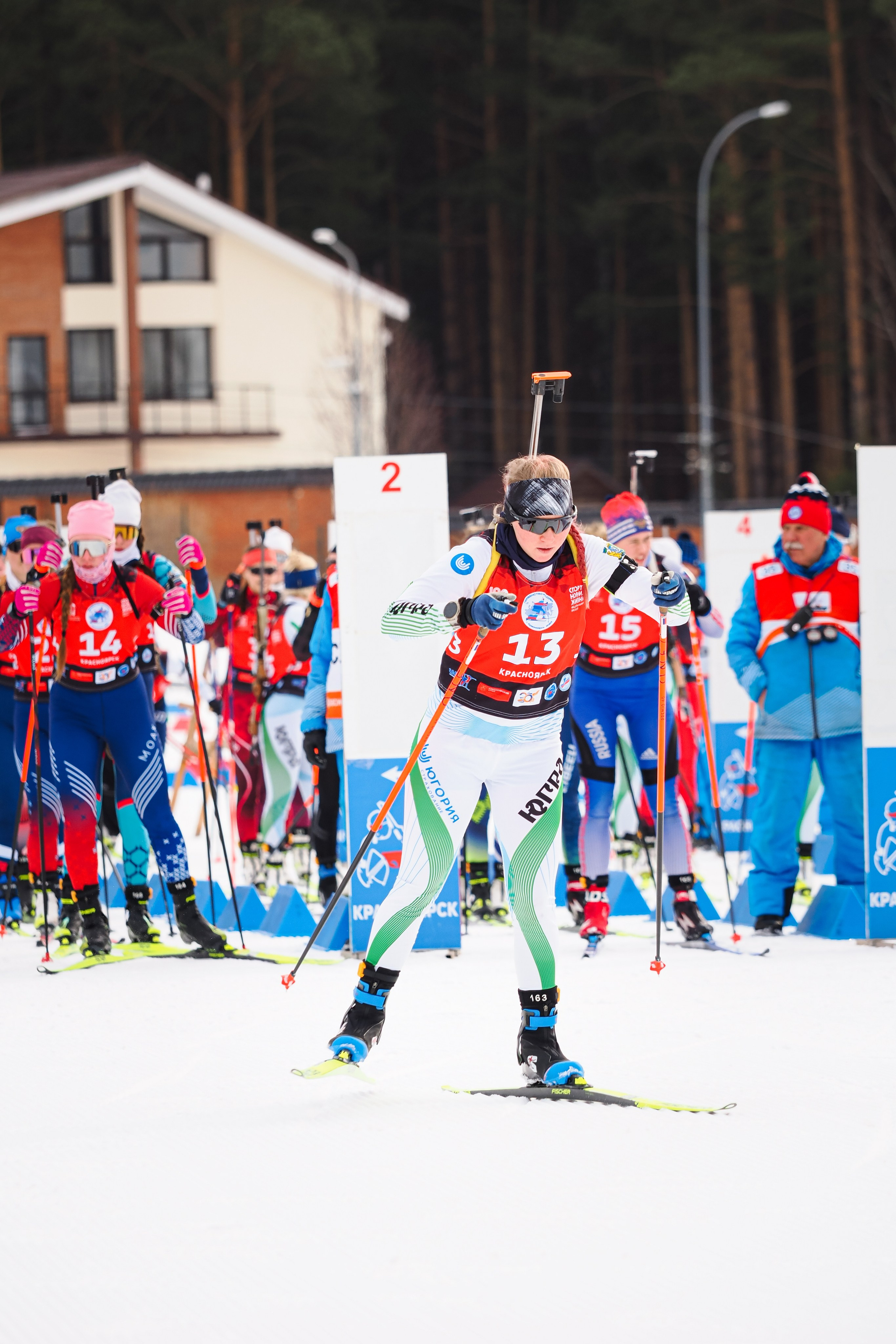 Биатлон / Первенство России. Репортажный фотограф Алексей Козьмин