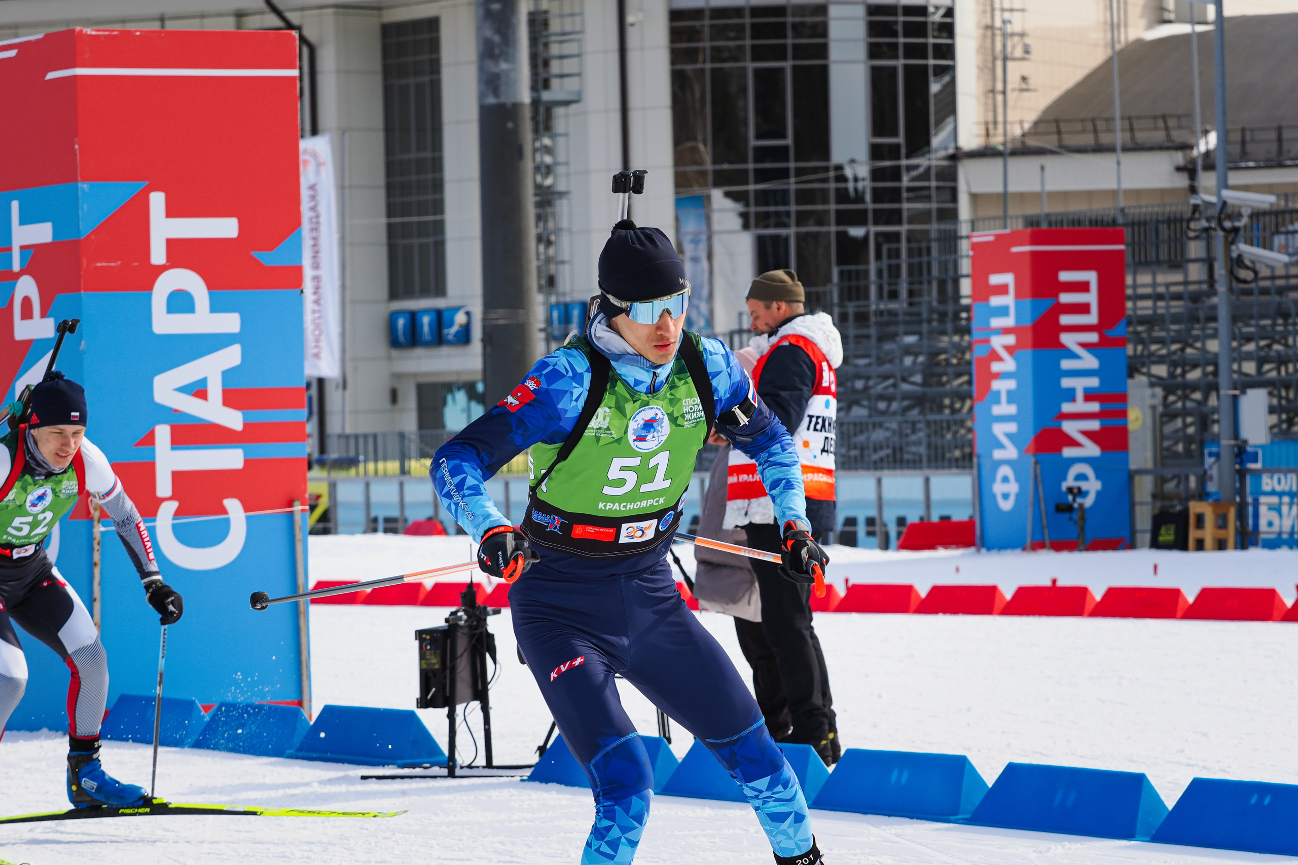 Биатлон / Первенство России. Репортажный фотограф Алексей Козьмин