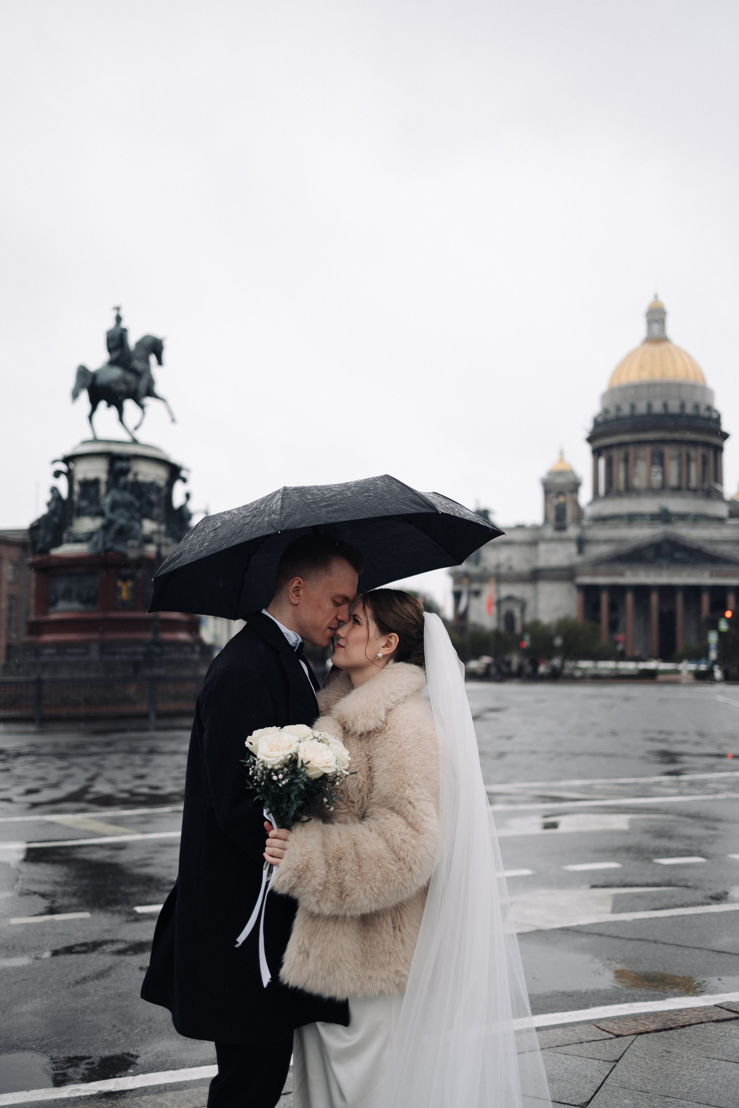 Полина и Денис. Свадебный и прогулочный фотограф в Санкт-Петербурге Дарья Корель