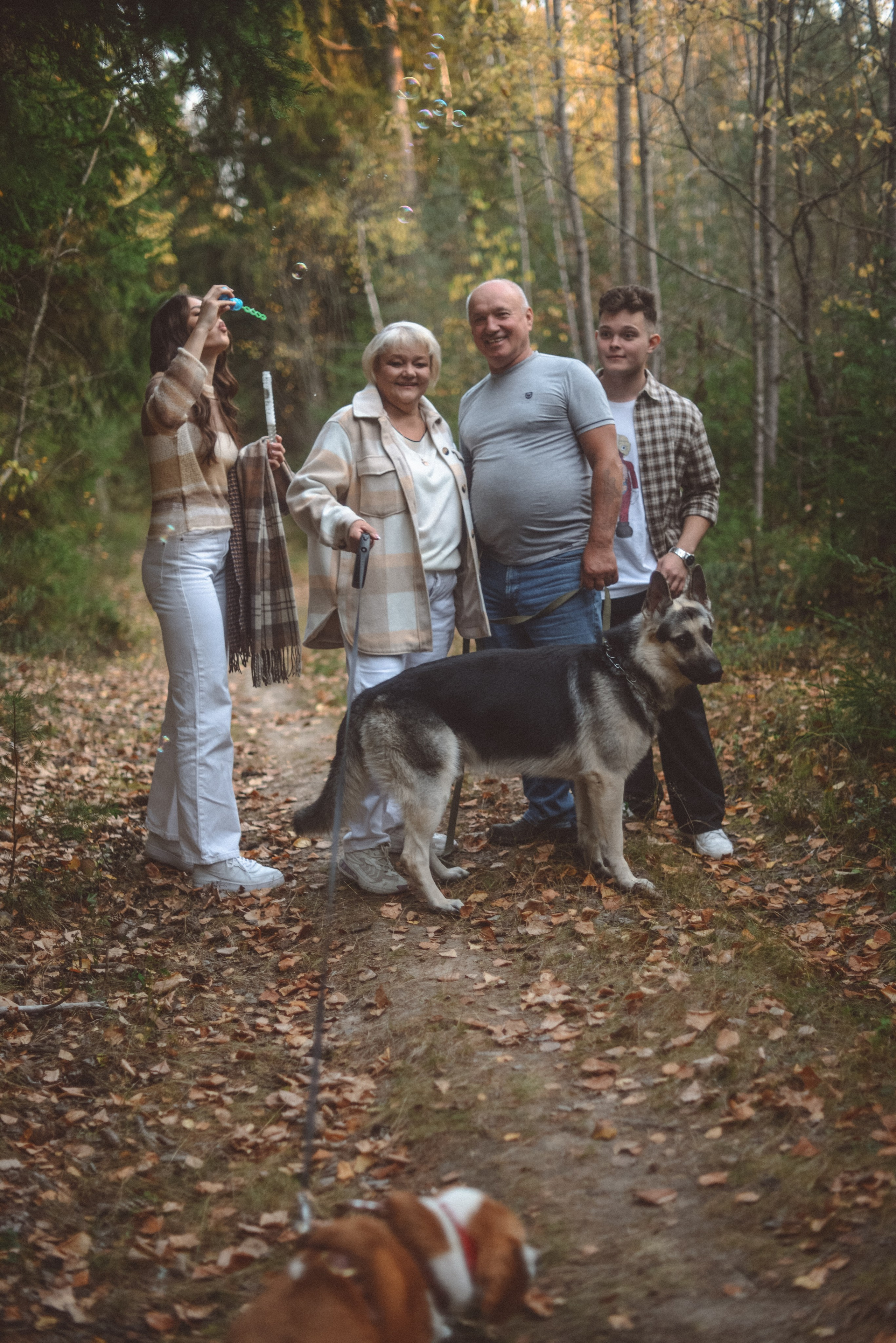 Одним осенним днем. Семейный и детский фотограф в Москве Князева Диана