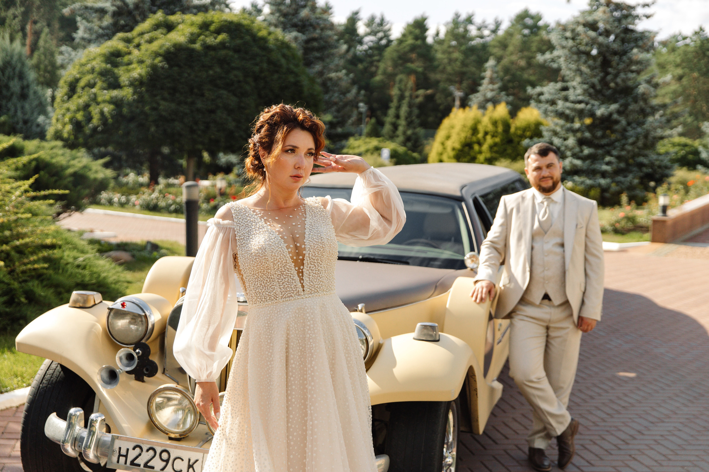 Свадебный день Сергея и Дианы. Измайловский ЗАГС