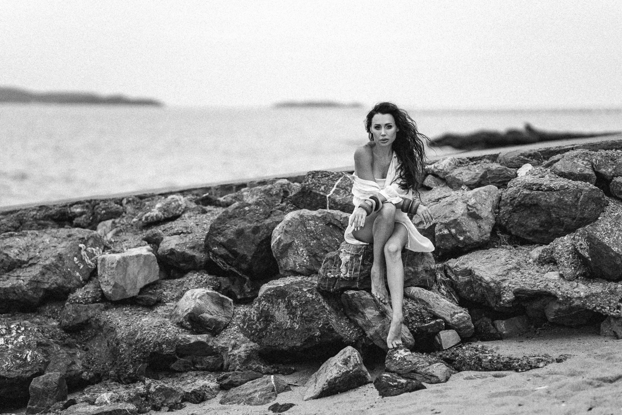 Юля, прогулка по пляжу Паттайи. Фотограф в Мурманске Екатерина Рудак