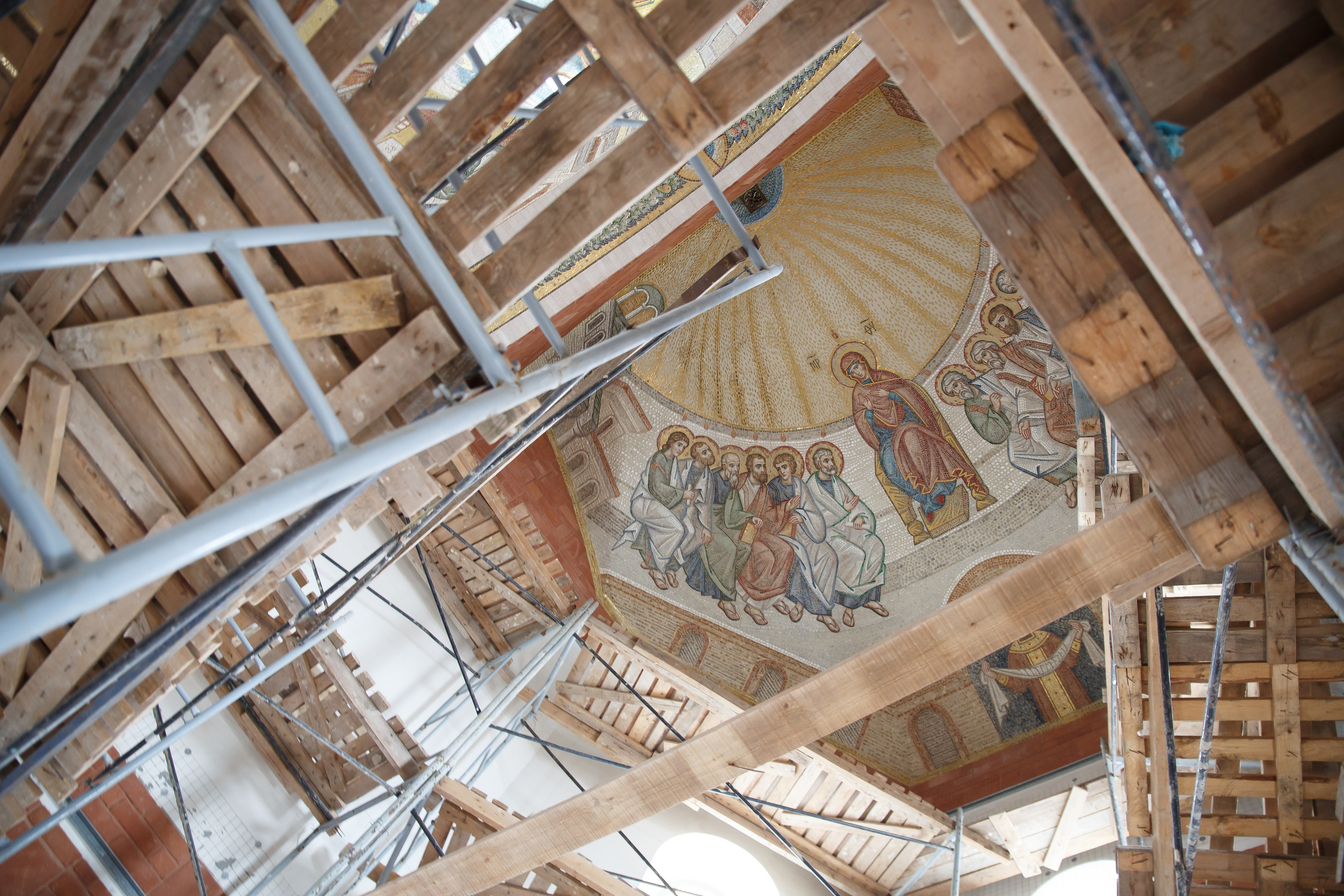 Успенский собор в монастыре Бештау. НИИКОРОВИН- мастерская мозаики и монументального искусства