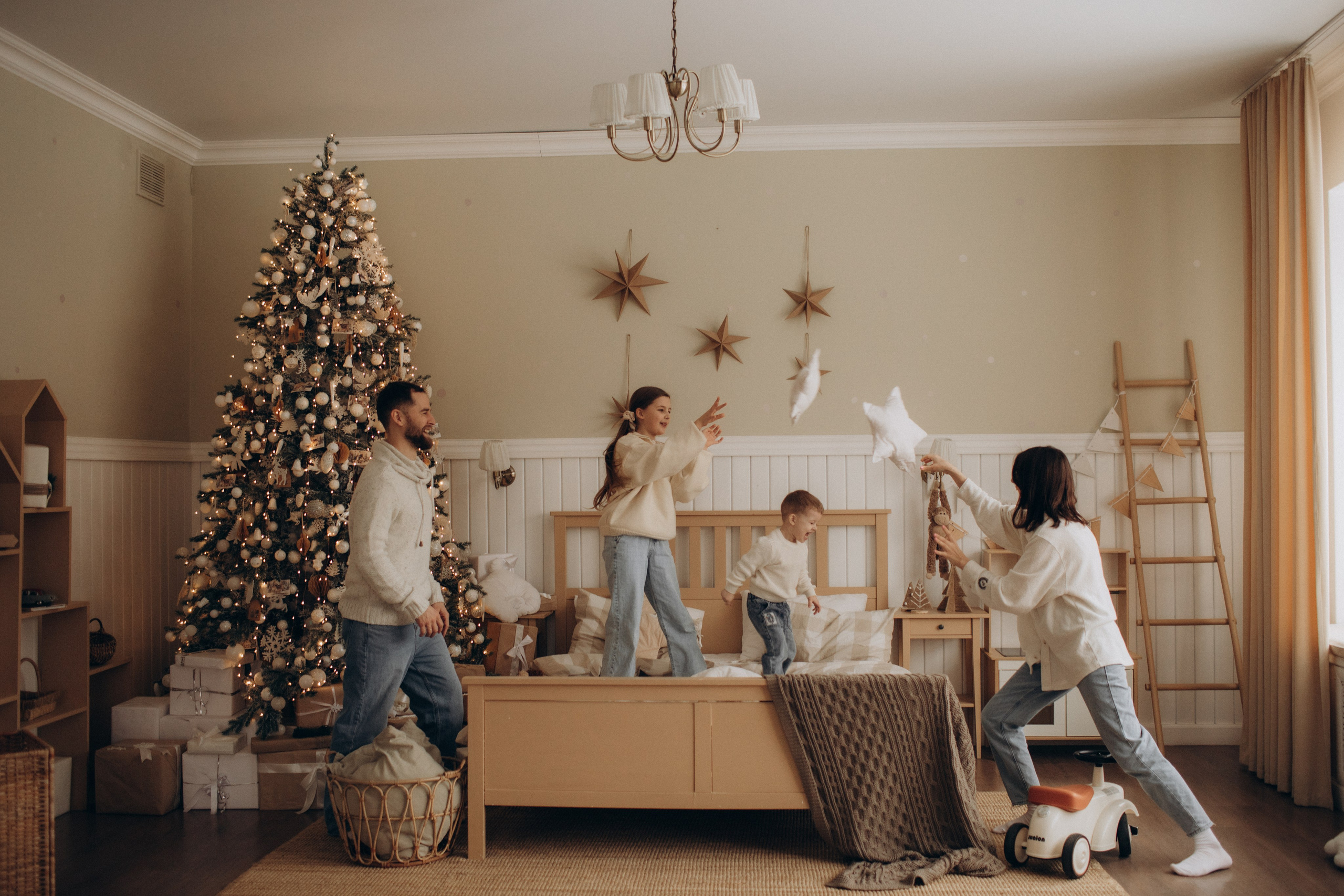 Новогодняя фотосессия семьи Осокиных!. Семейный фотограф в Челябинске Ксения Зубкова