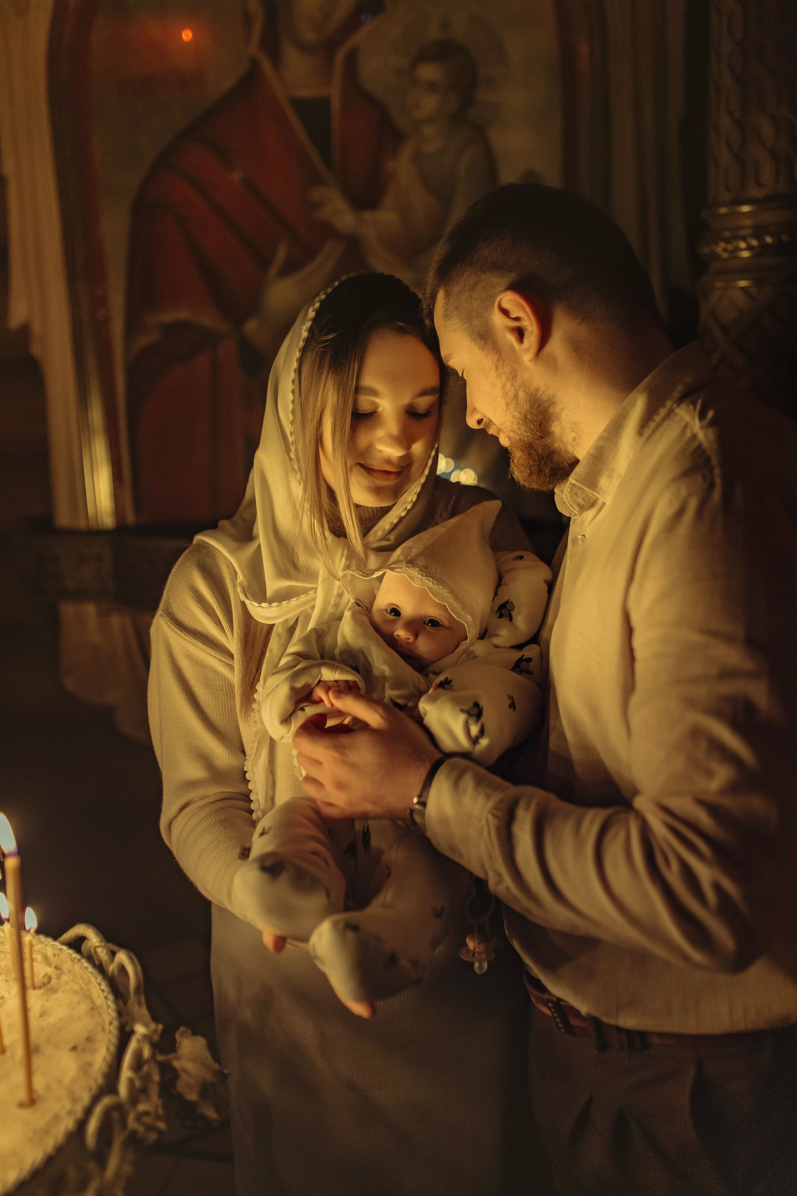 Крещение Эмилии, храм Святой Троицы, ноябрь 25