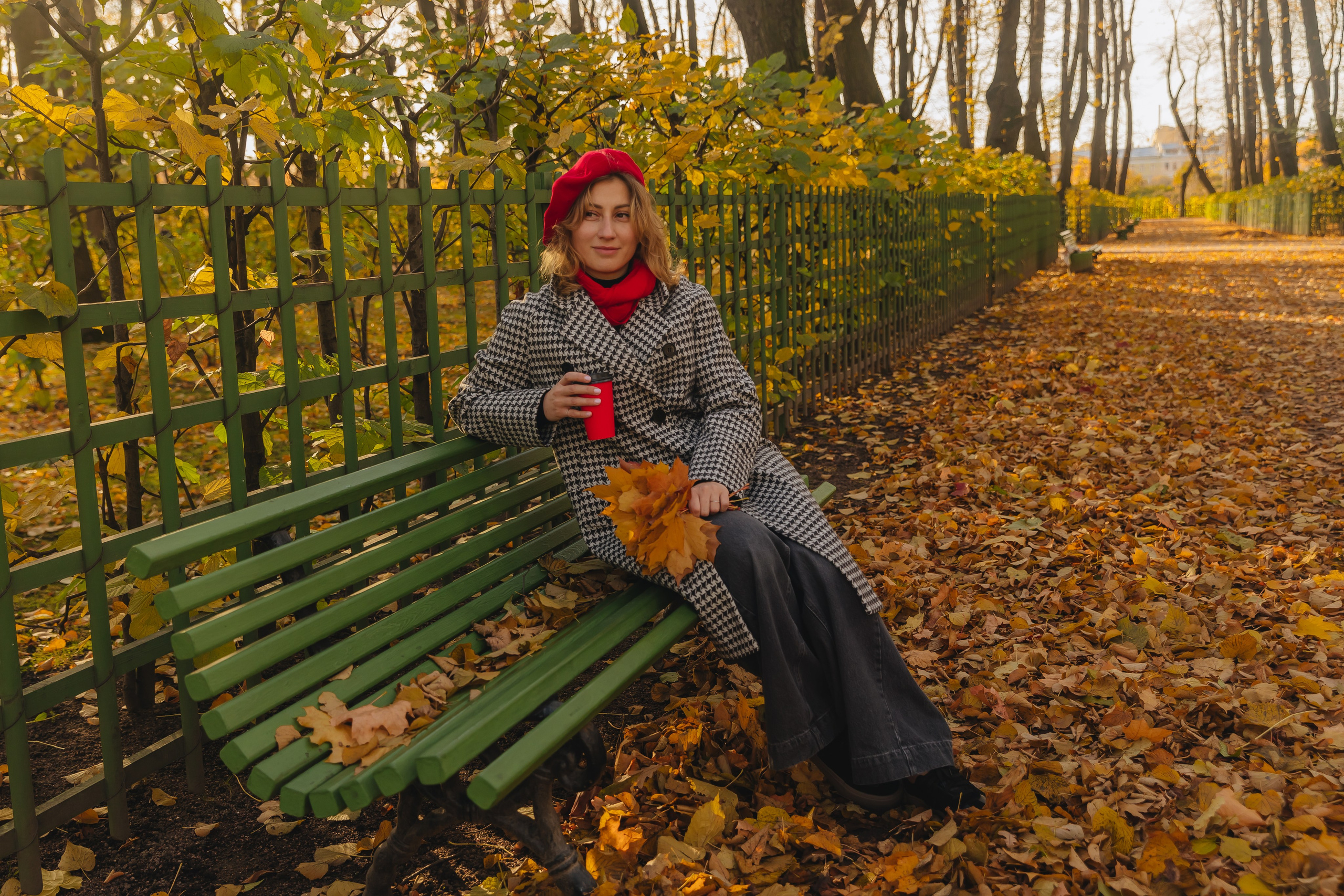Прогулка в Золотую осень. Семейный фотограф в Санкт-Петербурге Ева Маркова