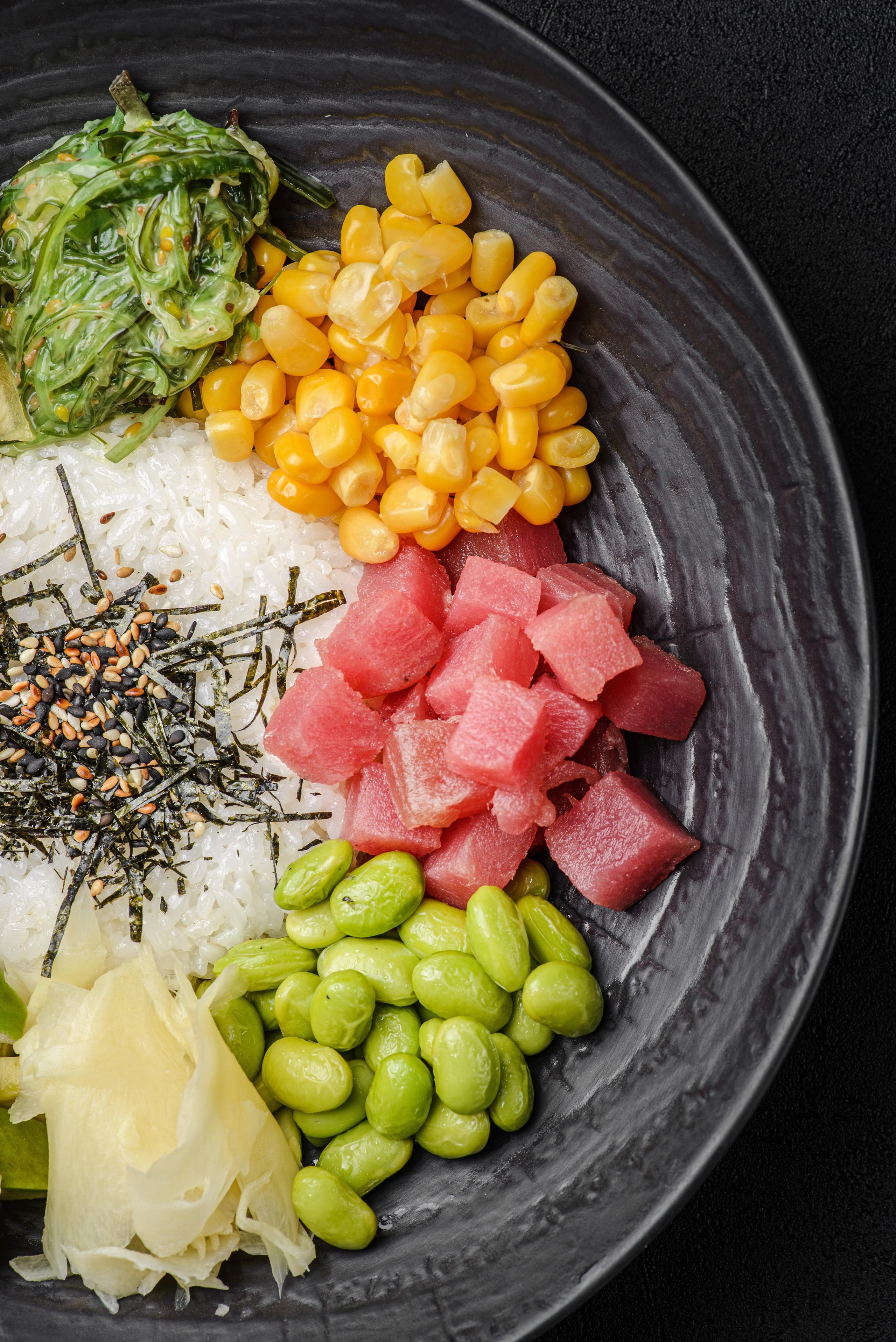 Поке боул с тунцом