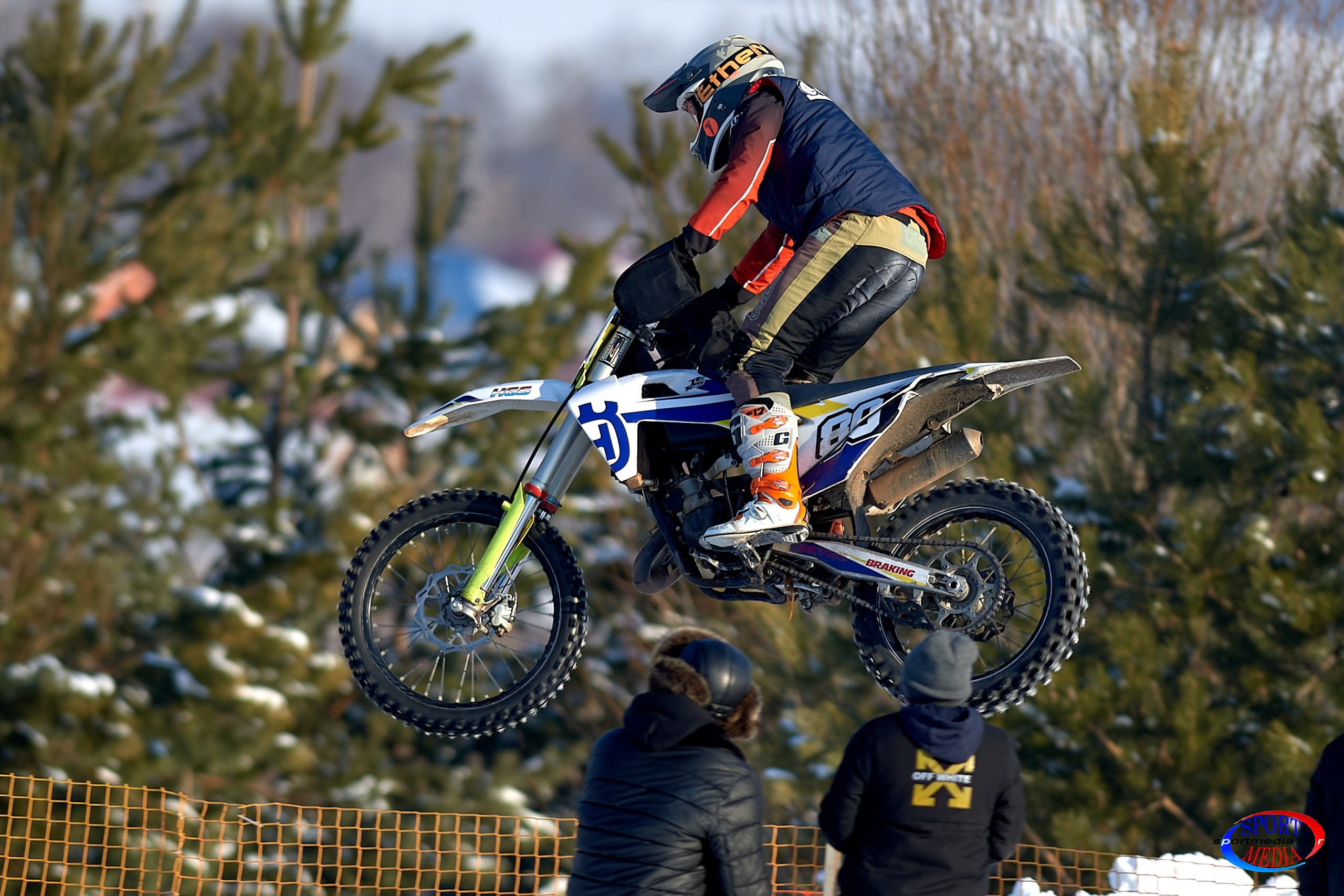 3 этап Кубка Удмуртской Республики по мотокроссу. Воткинск 23.02.2025. Спортивный репортажный фотограф в Ижевске Сергей Мерзляков