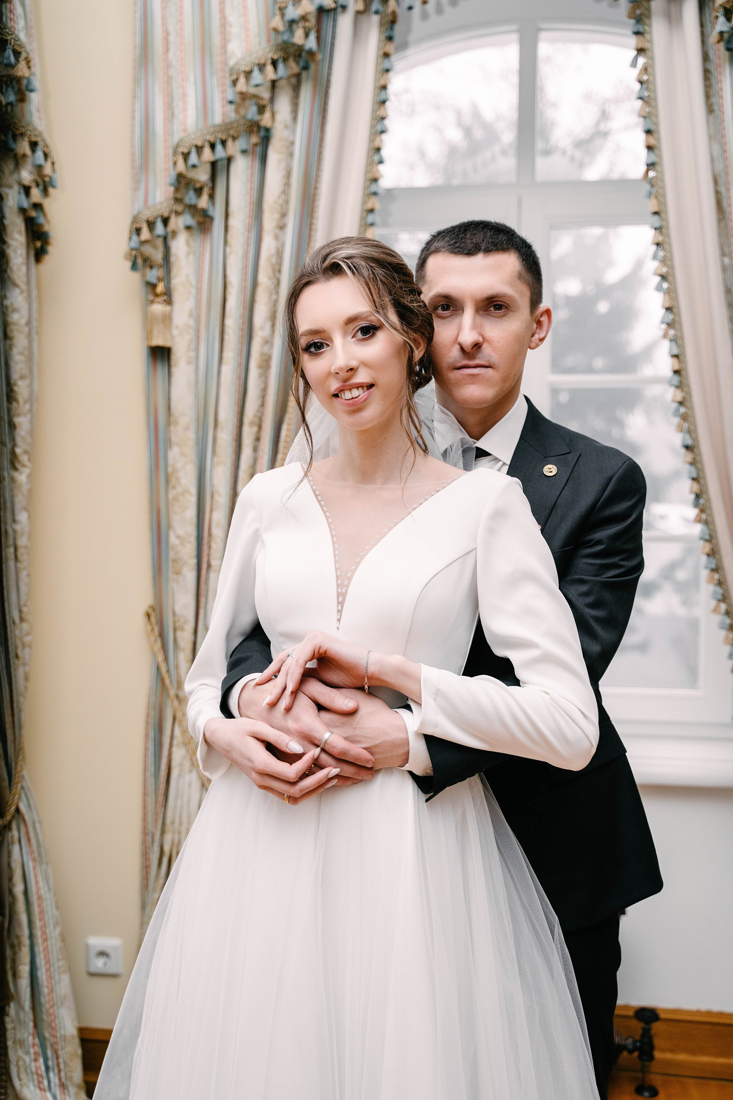 Зимняя свадебная фотосессия молодоженов. Свадебный и семейный фотограф из Воронежа|Москвы Бубнова Екатерина