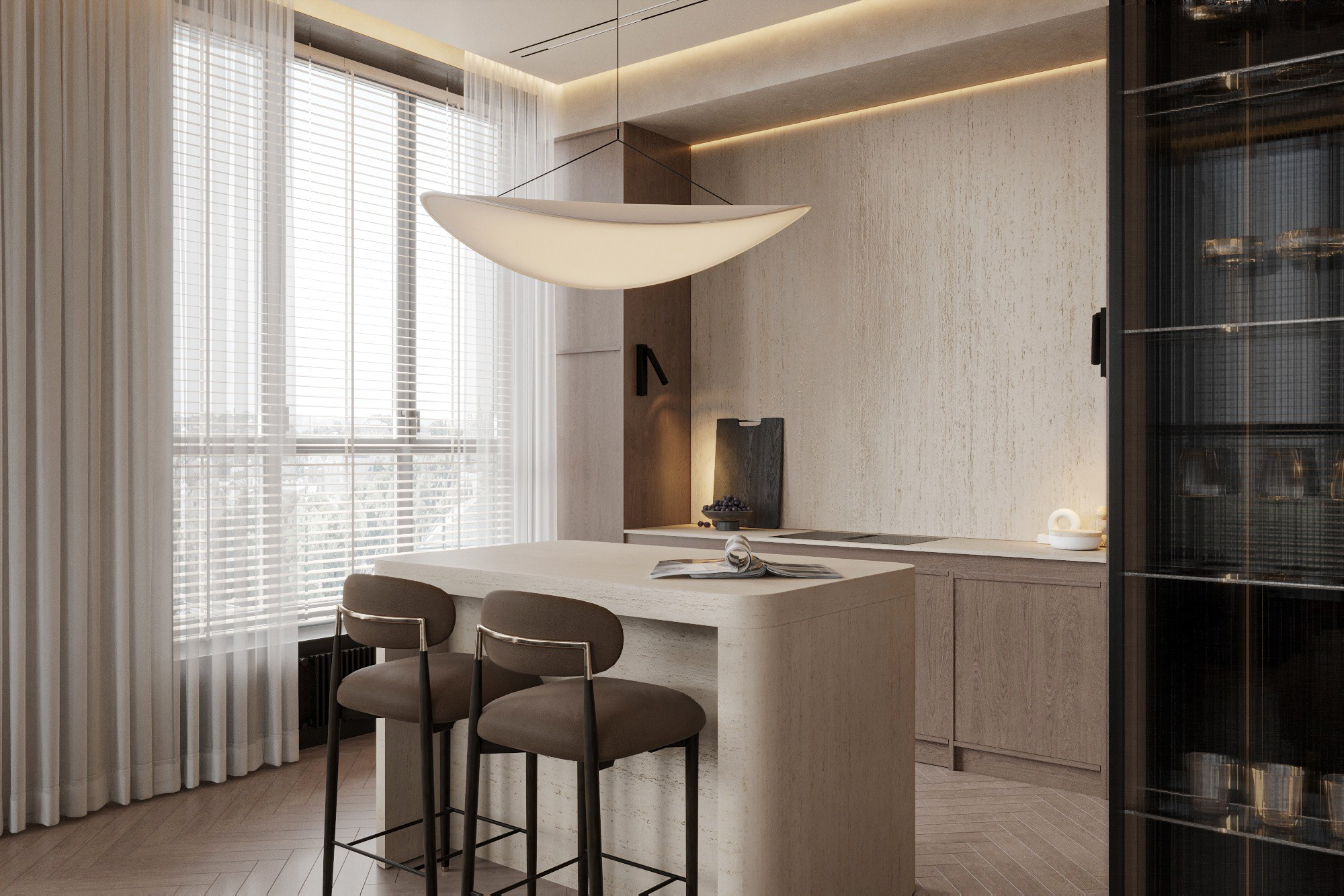 ЖК Вест Гарден кв. 135 м². Ксения. 3D‑визуализатор