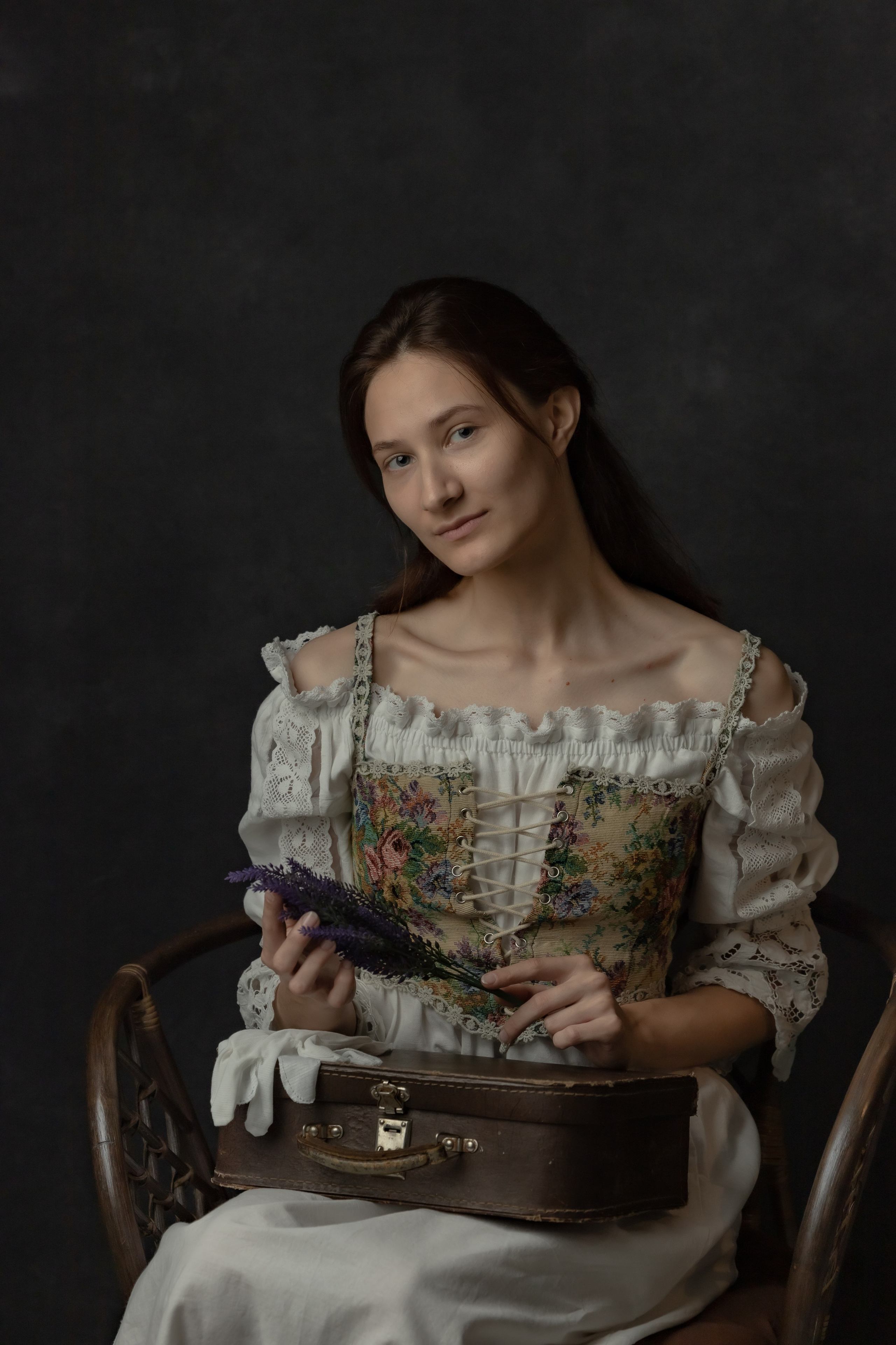 Художественный портрет  девушки в студии Кинешмы Ивановской области