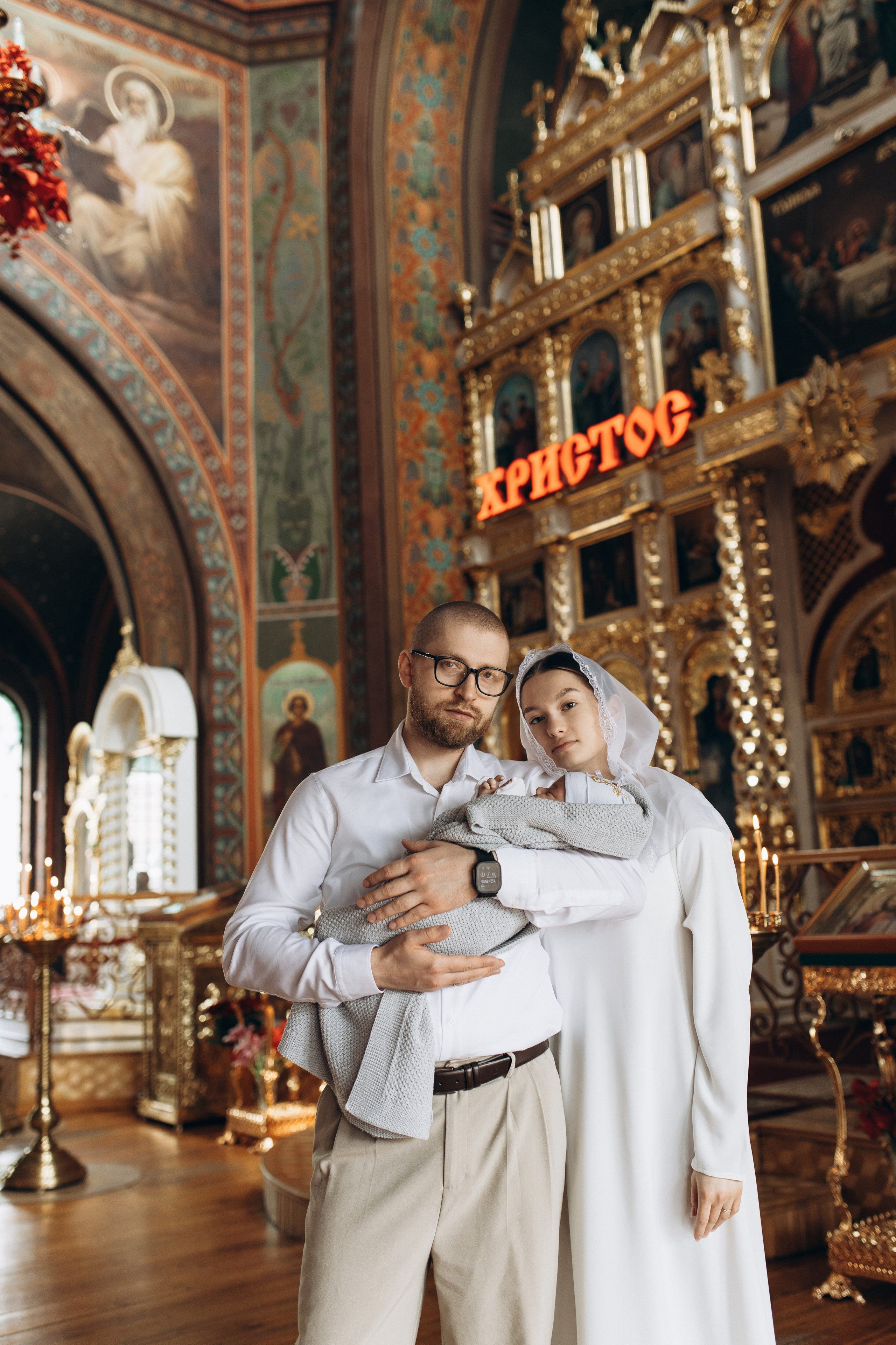 Крещение Лёвы. Самый теплый фотограф в Краснодаре Рябоконь Ксения