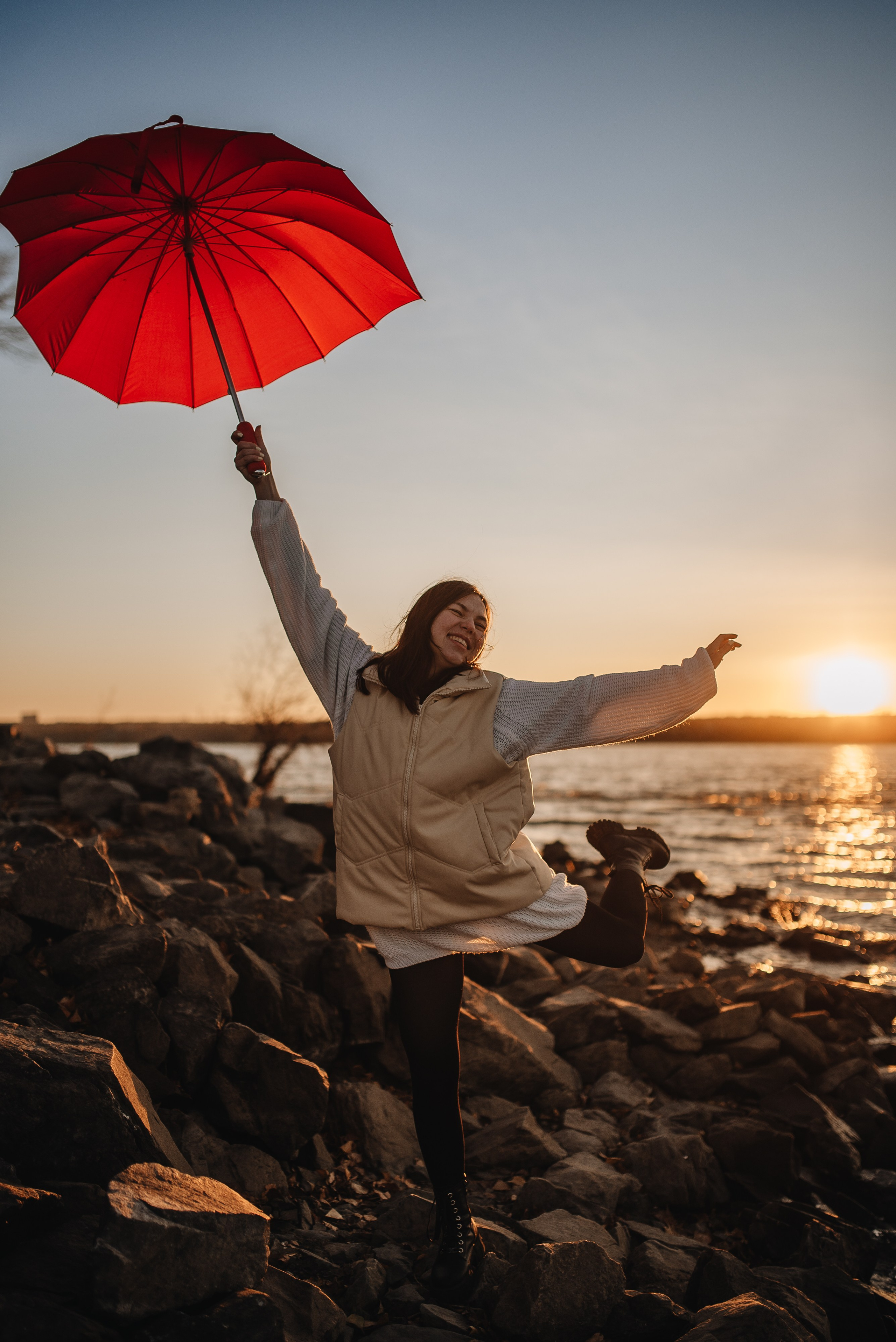Катя и Варя (маяк). Семейная фотосессия в Новосибирске от фотографа Ольги Коваль