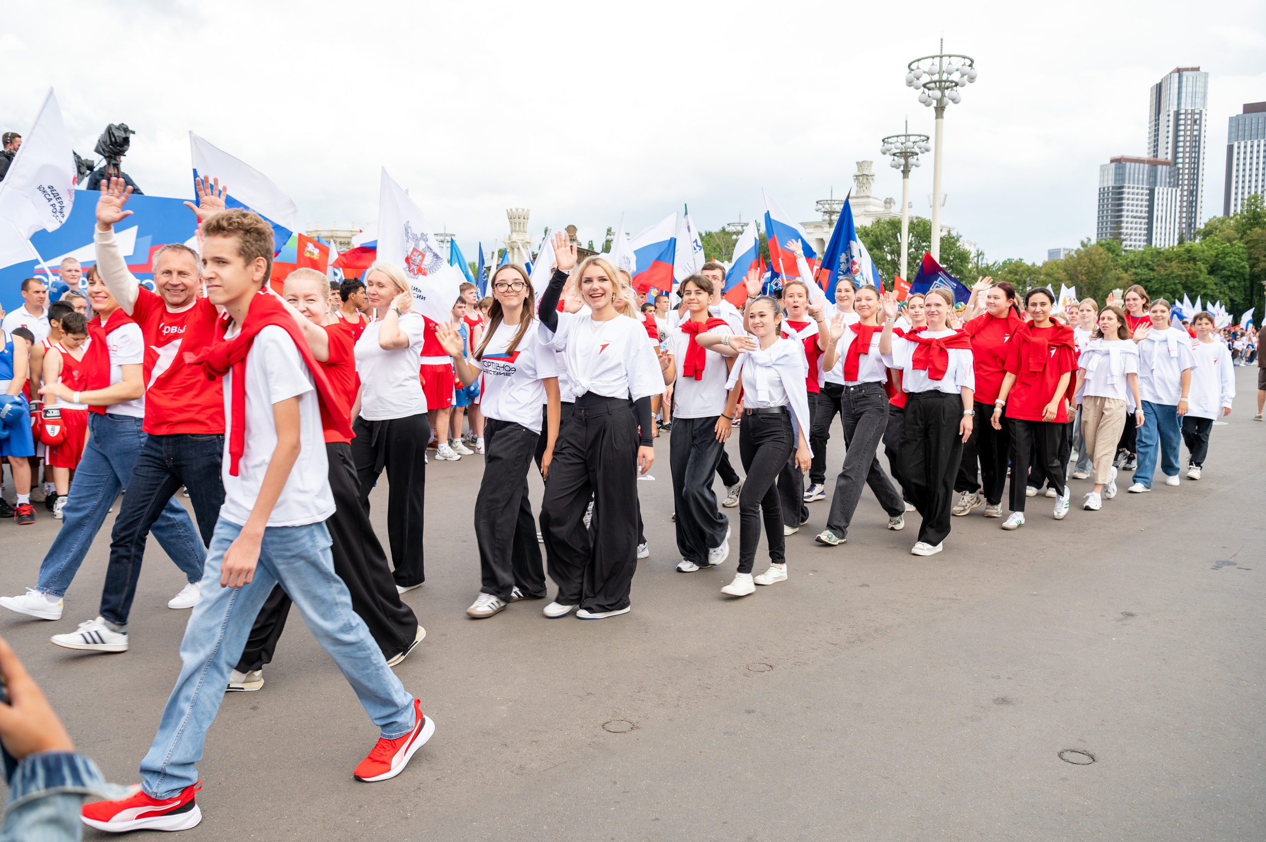 Спортивное шествие посвященное Дню физкультурника!. Детский и семейный фотограф г. Москва Оксана Катаджи