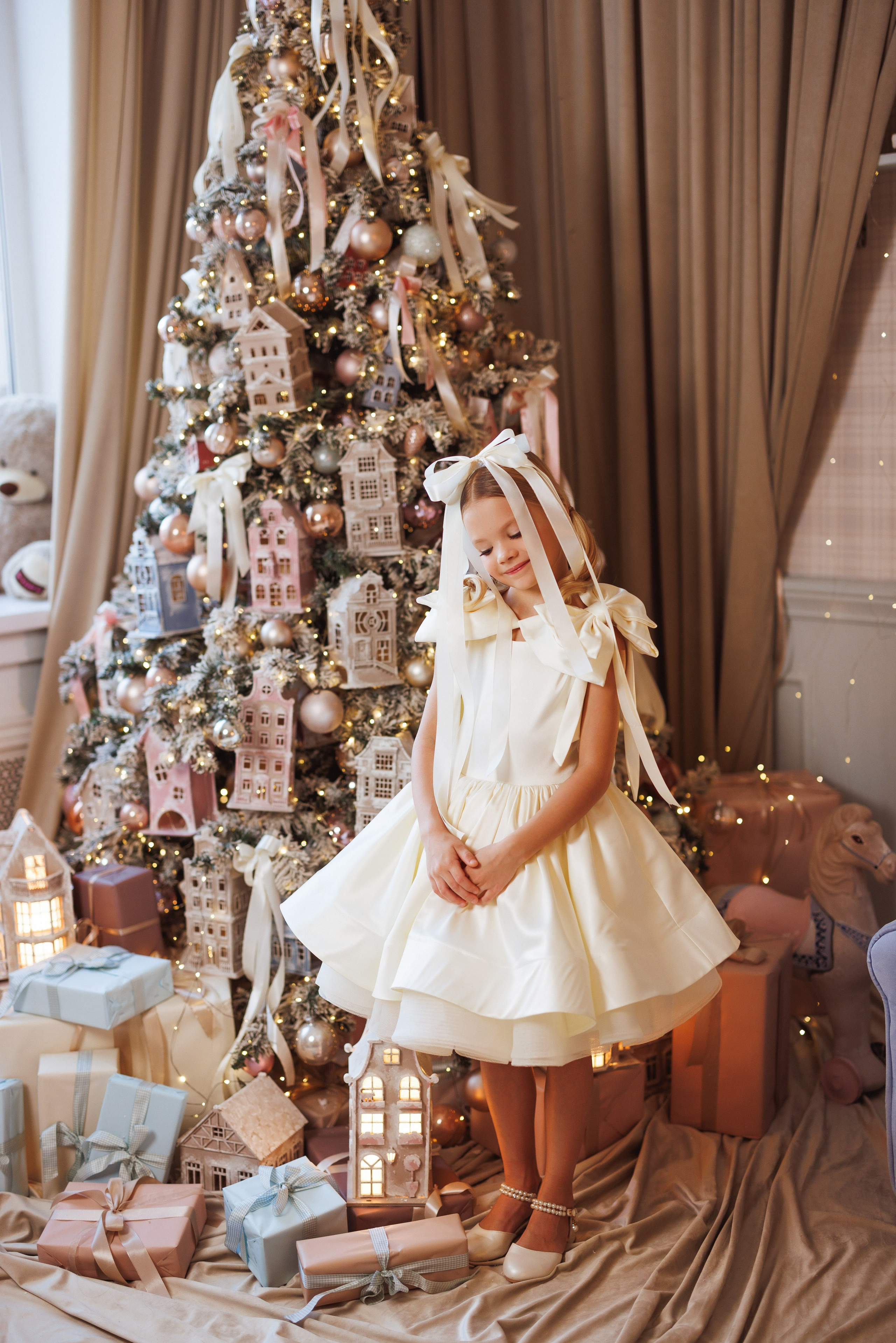 Детская новогодняя фотосессия в фотостудии «Alice», город Краснодар. Семейный и детский фотограф в Краснодаре Анна Трашкова