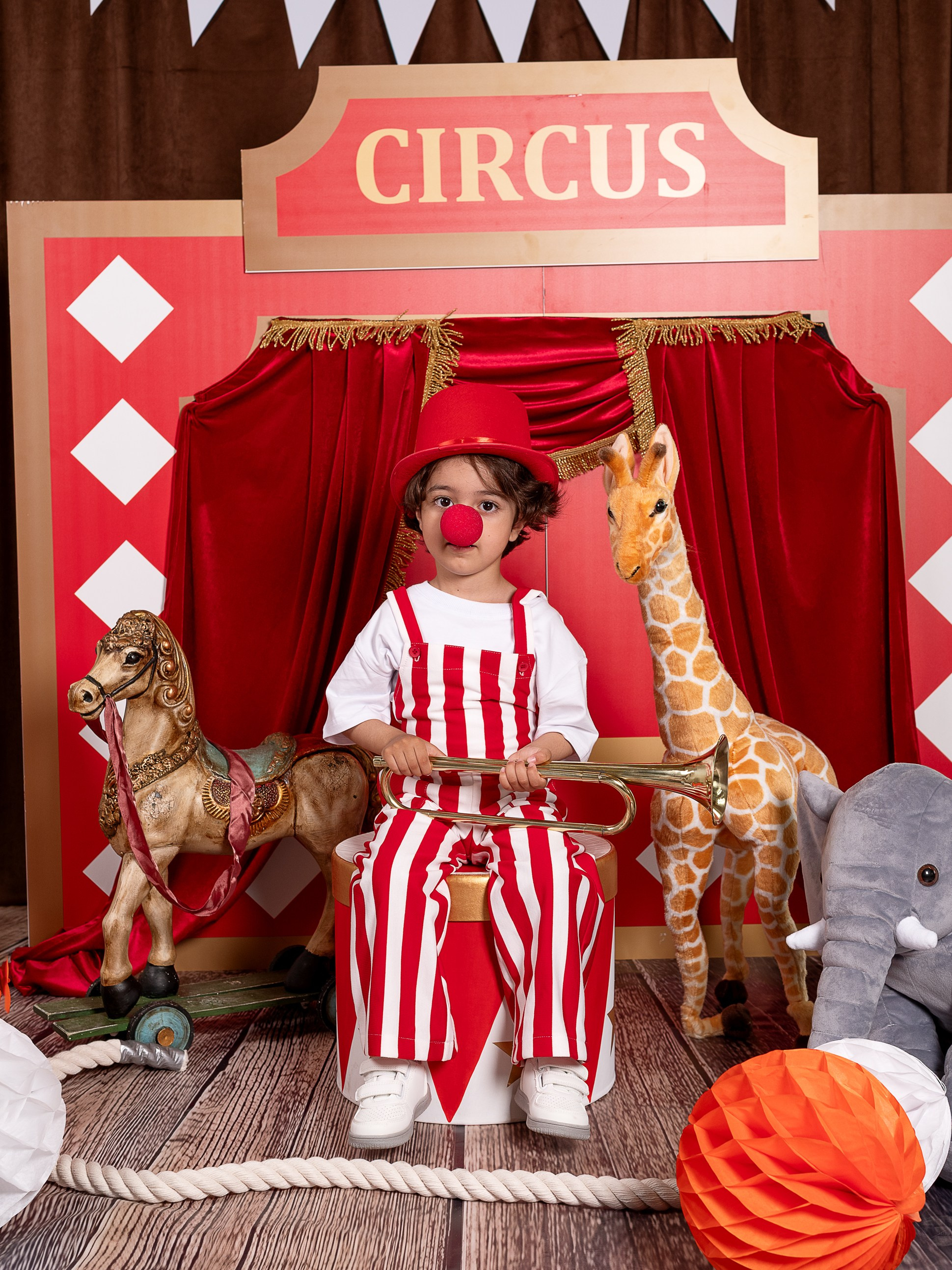 Сюжет «Цирк». Детская фотостудия Виктории Шараповой