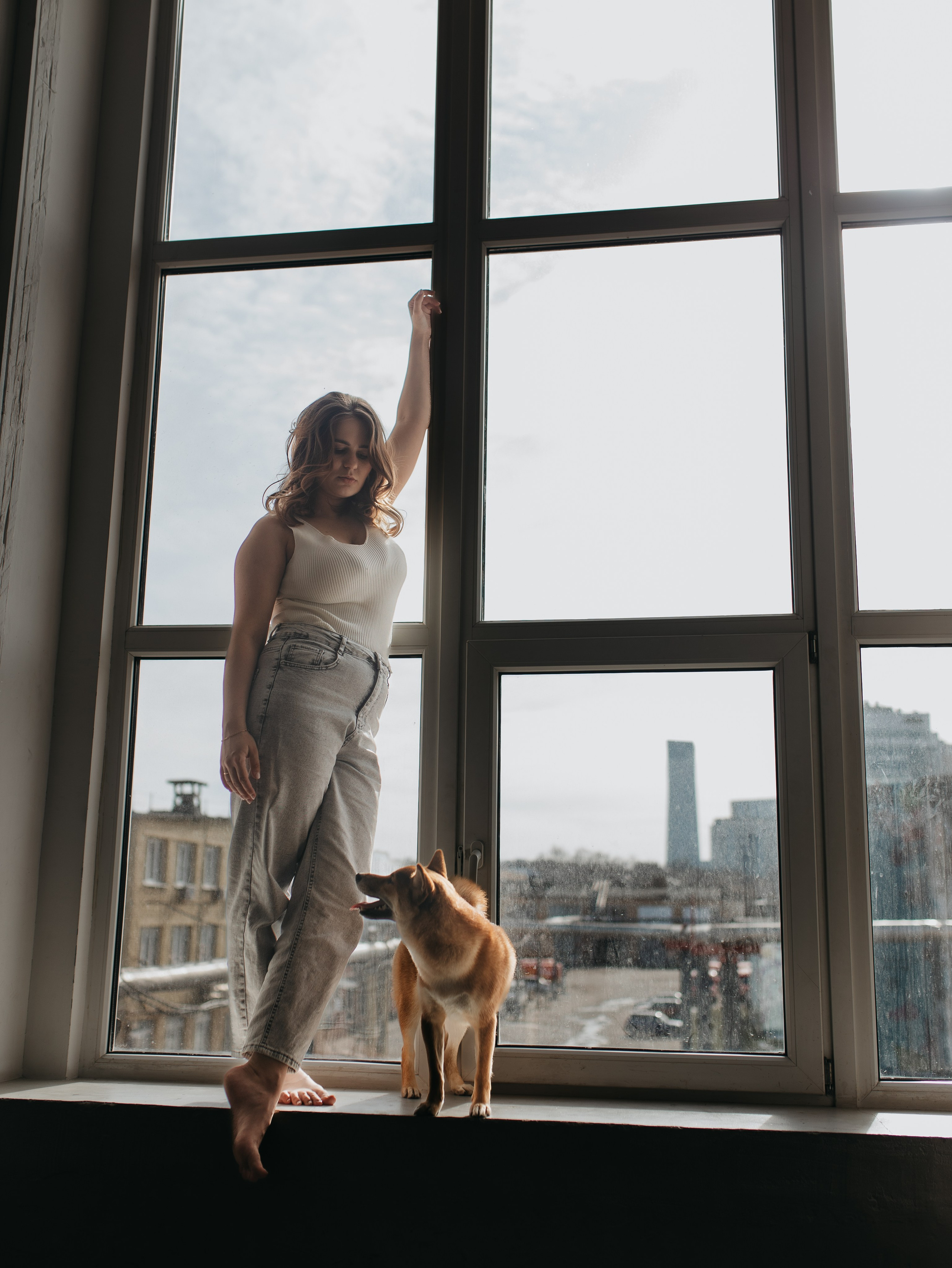 Мика и Настя. Фотограф-анималист в Москве Кириллова Татьяна