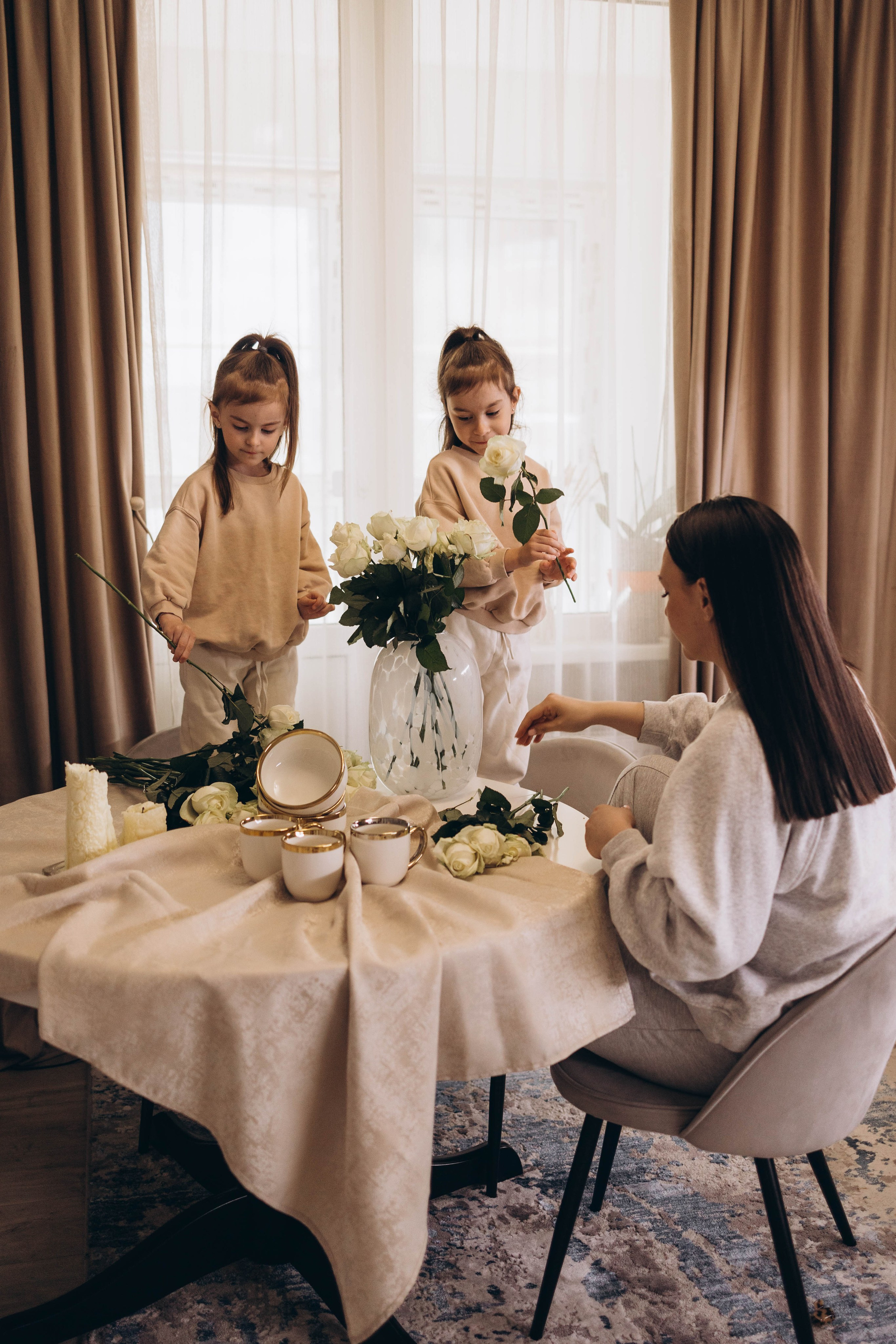 Наталия, Софа и Лиза. Семейный фотограф в Москве Виктория Ястребинская