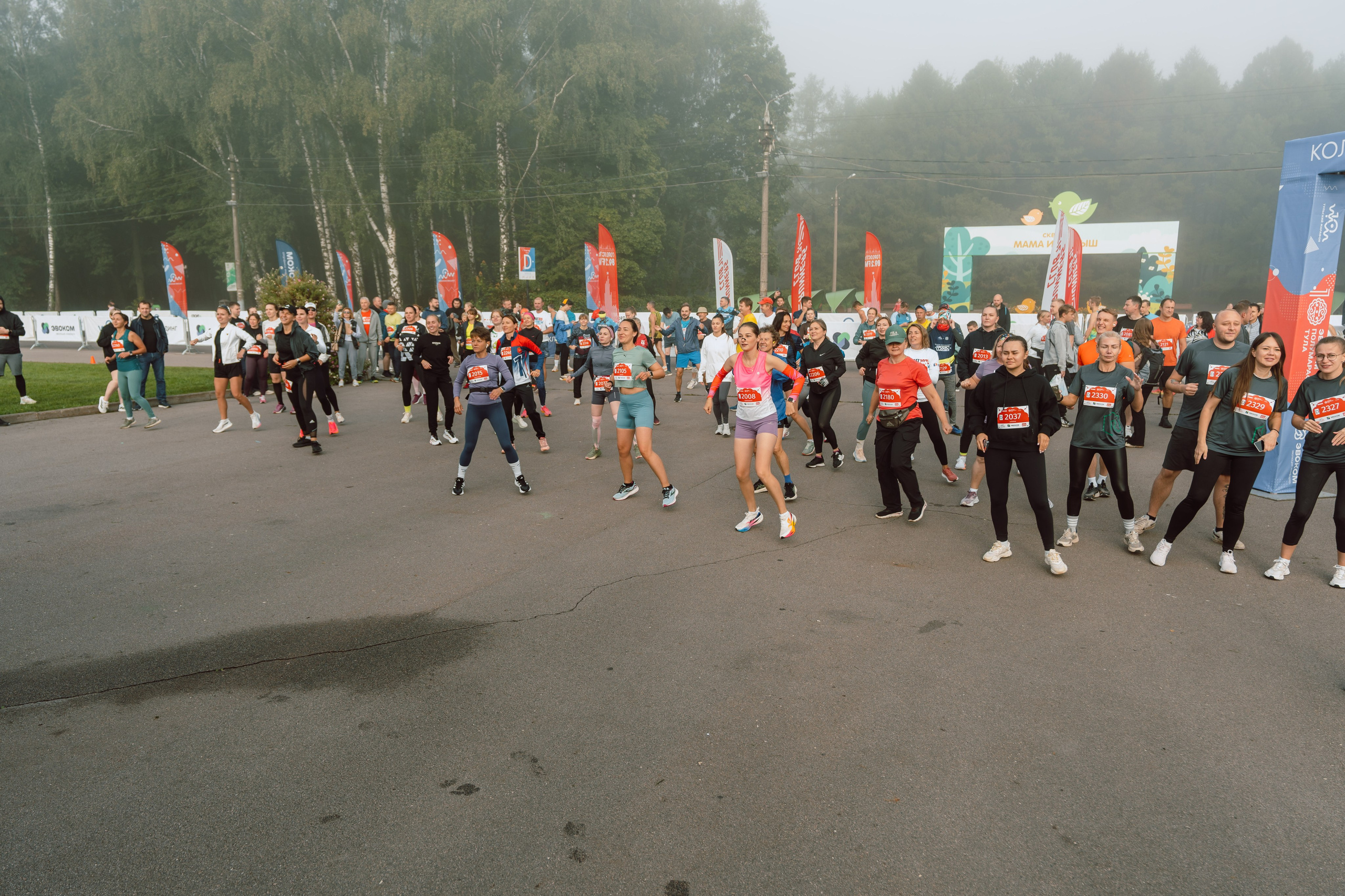 Репортажная съёмка для Автокласса «Полумарафон ЭВОКОМ». Репортажный Фотограф