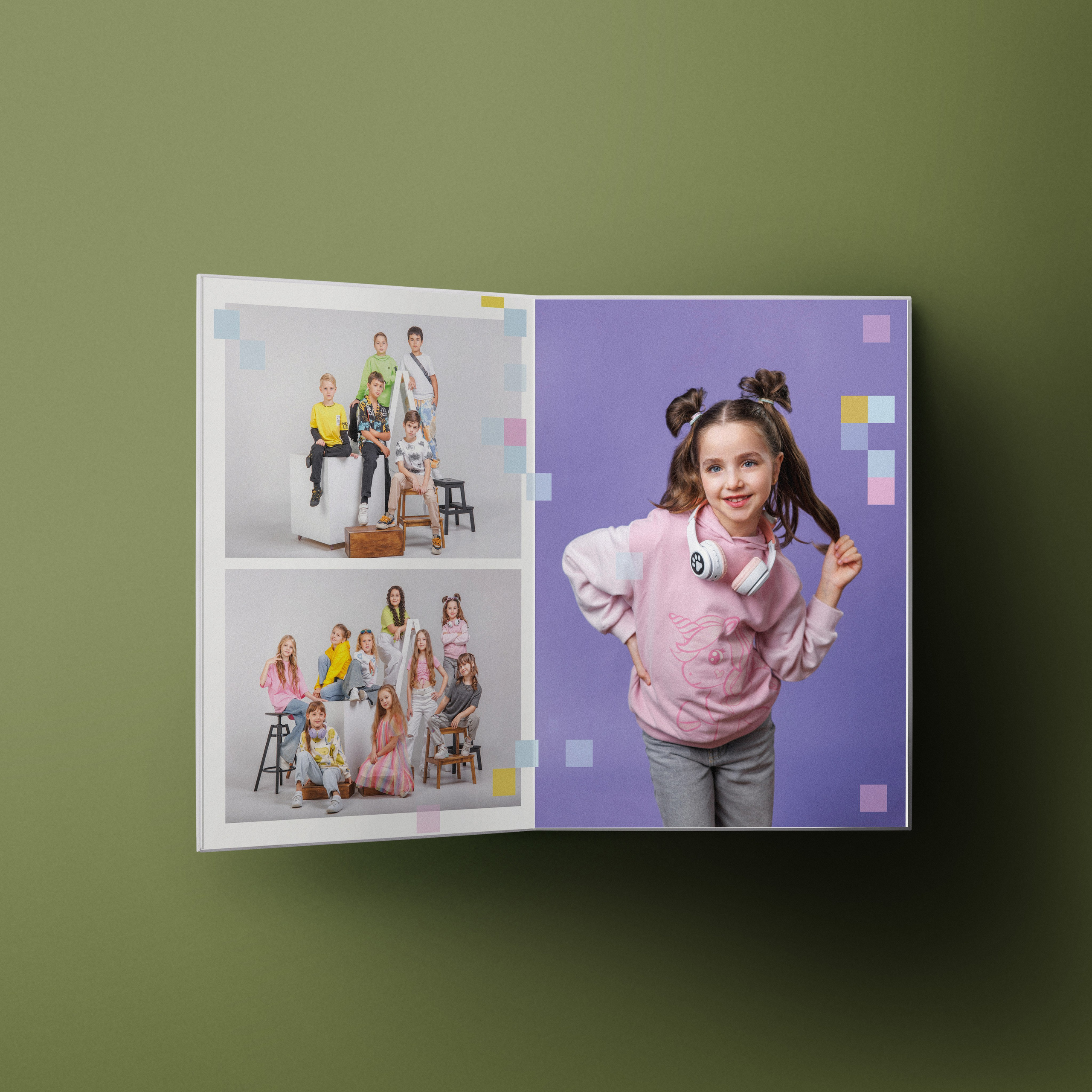 Альбом Пиксель. Выпускные альбомы клевербук Воронеж