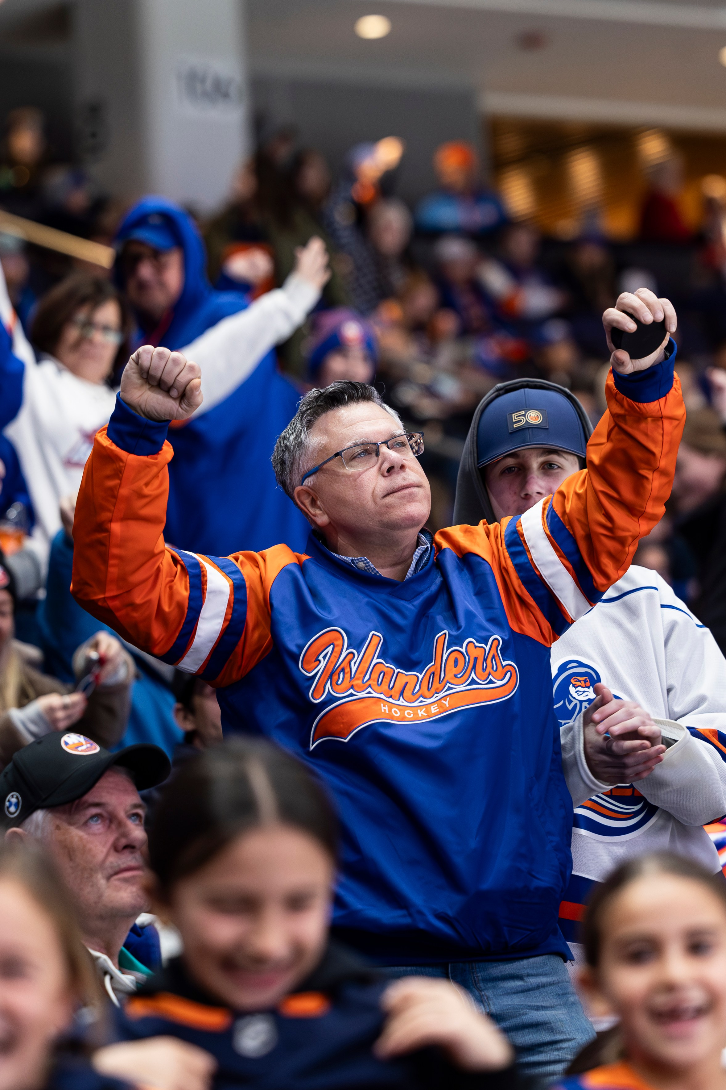 Матч НХЛ: НЙ Айлэндерс — Баффало Сайбэрс. Спортивный репортажный фотограф Казань Нафис Сиразетдинов