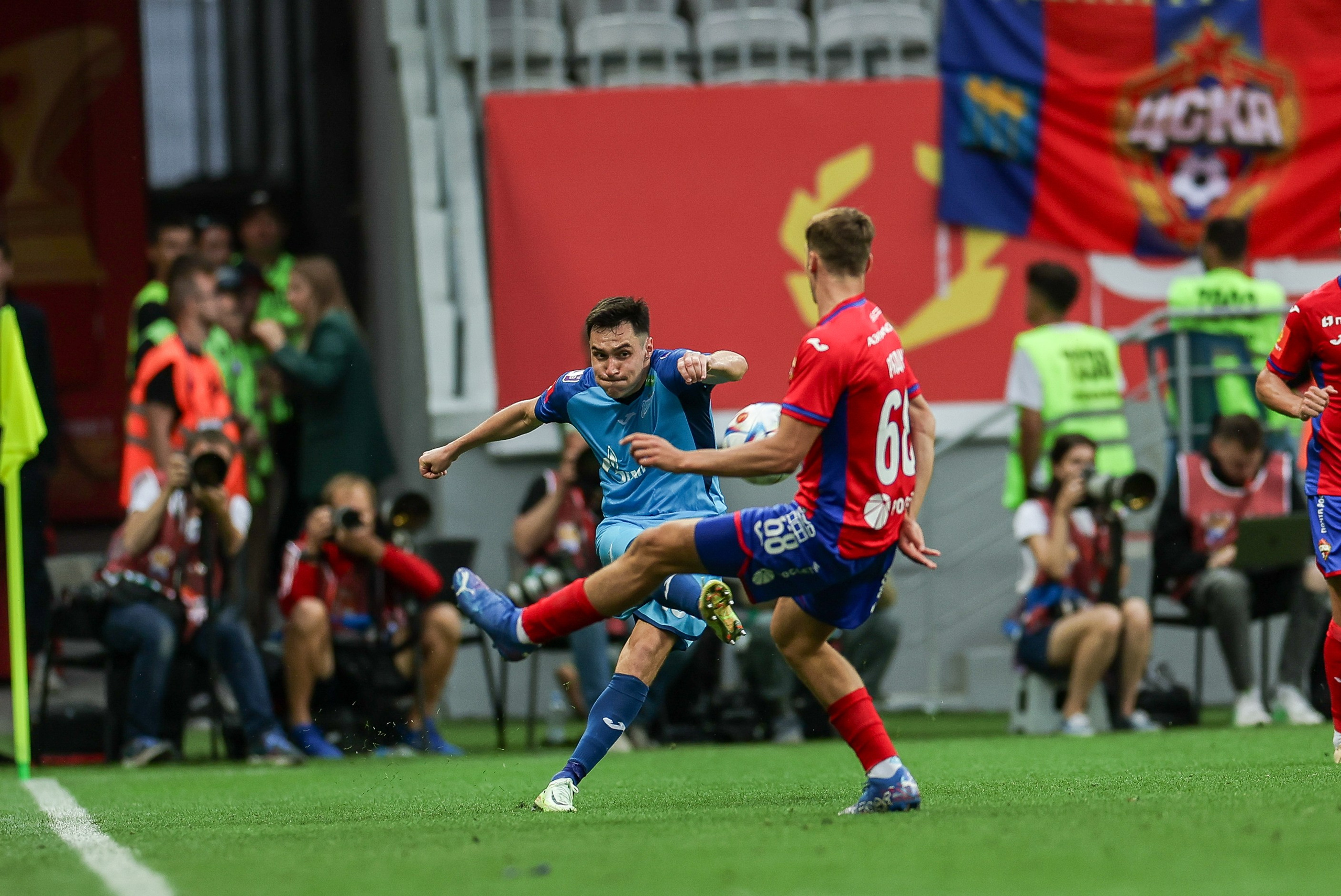 Суперкубок России по футболу. ФК Зенит — ФК Цска. Спортивный репортажный фотограф Казань Нафис Сиразетдинов