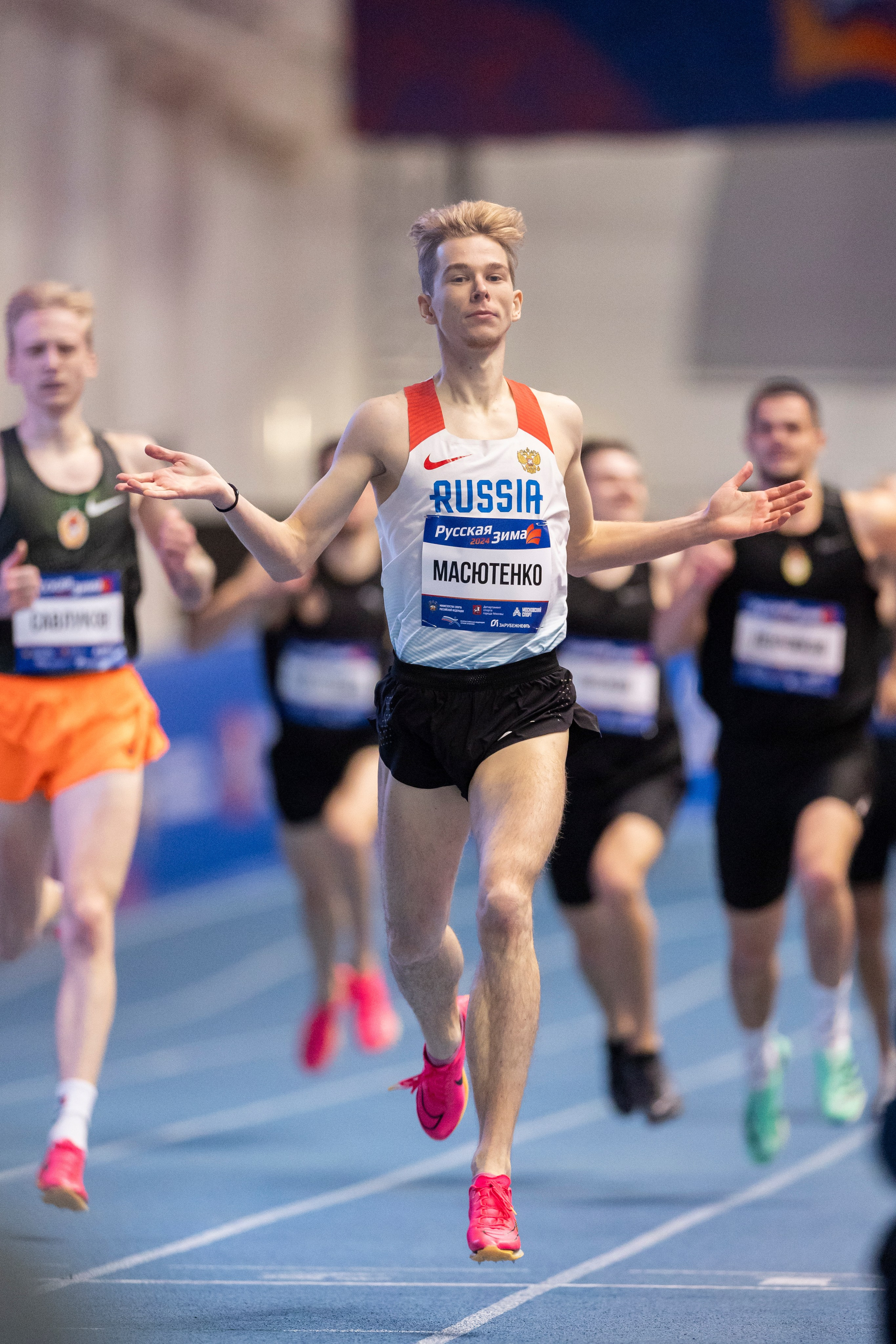 Турнир по легкой атлетике «Русская зима». Спортивный репортажный фотограф Казань Нафис Сиразетдинов