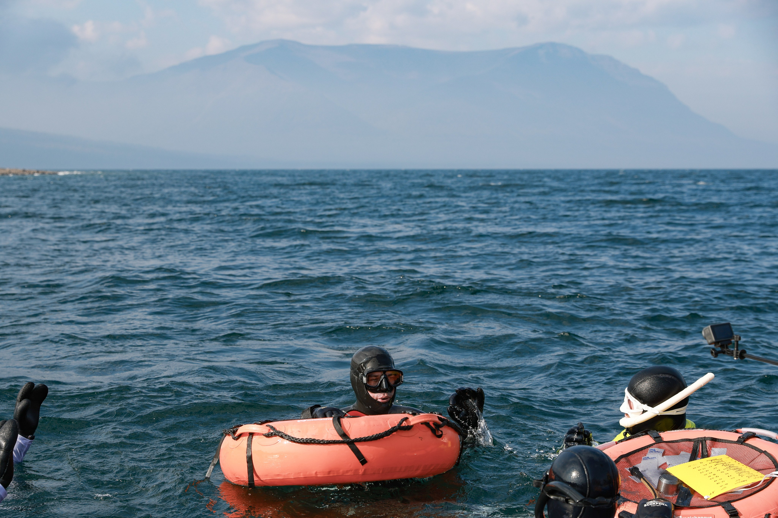 Фестиваль по фридайвингу «Глубина Путорана». Спортивный репортажный фотограф Казань Нафис Сиразетдинов