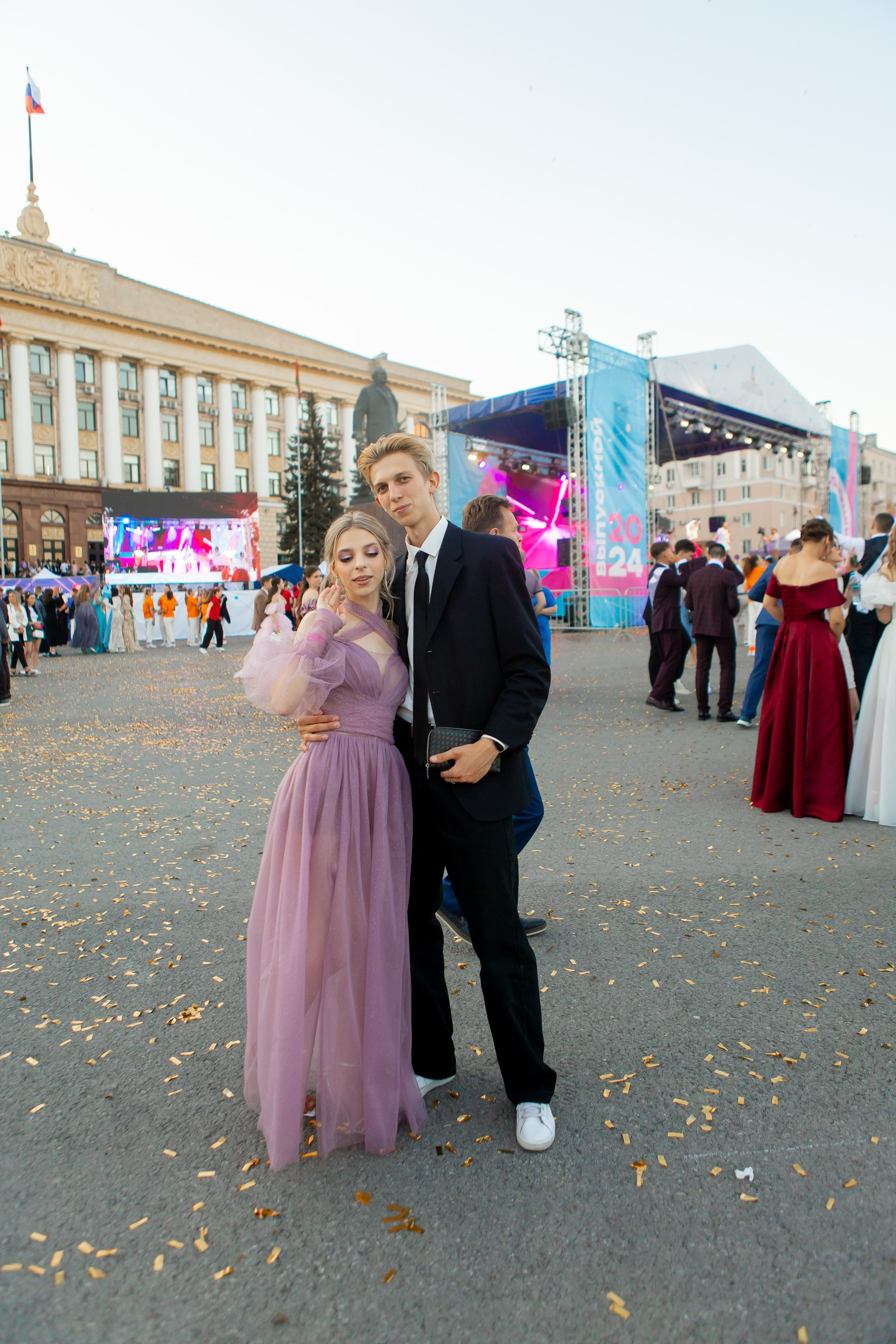Выпускной Гимназия 12 2024 г. Свадебный и портретный Фотограф в Липецке Дмитрий Котюков