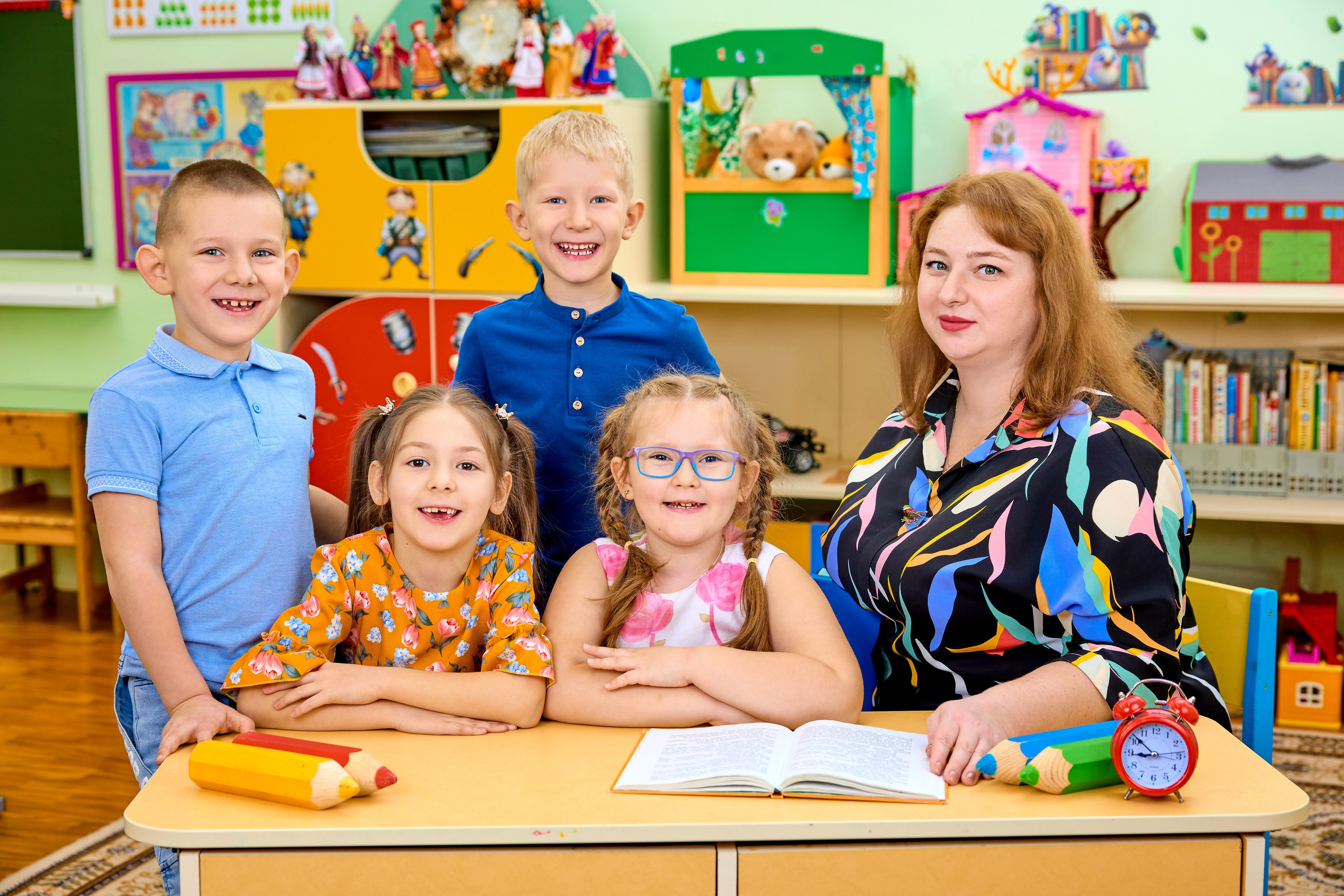 Фотосъёмка выпускников  в детском саду. Выпускные альбомы в Москве фотограф Алина Пащук