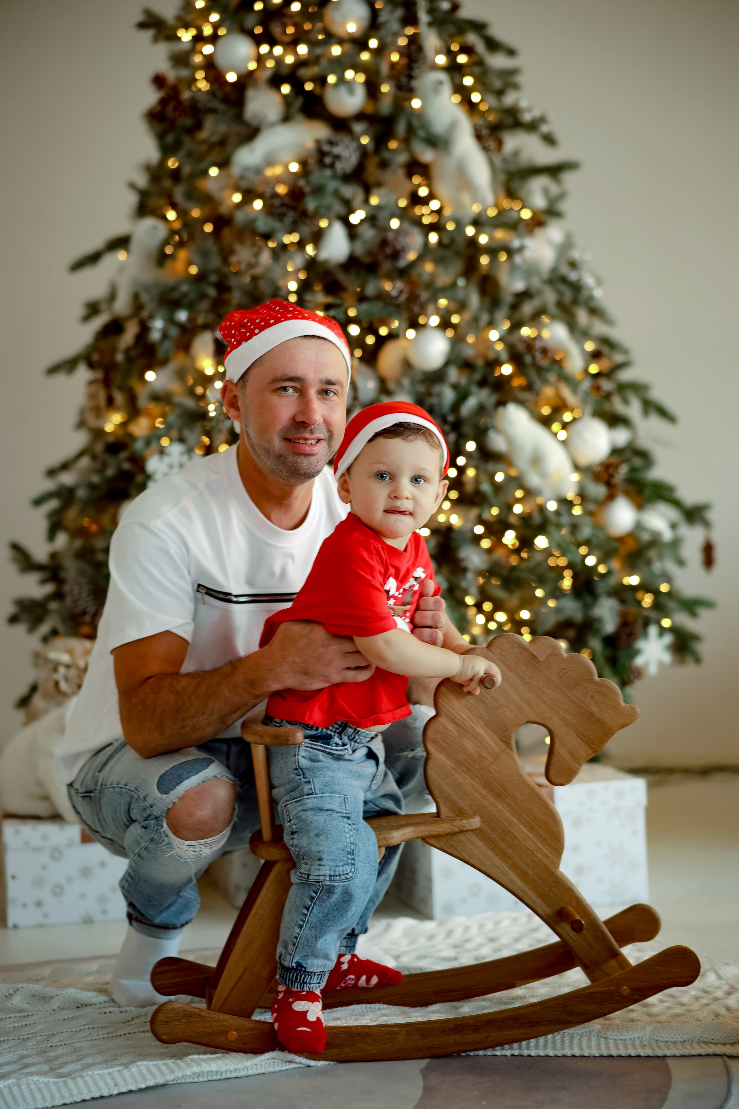 Яркий Новый год в семье Льва. Фотограф в Санкт-Петербурге Знаменская Ирина