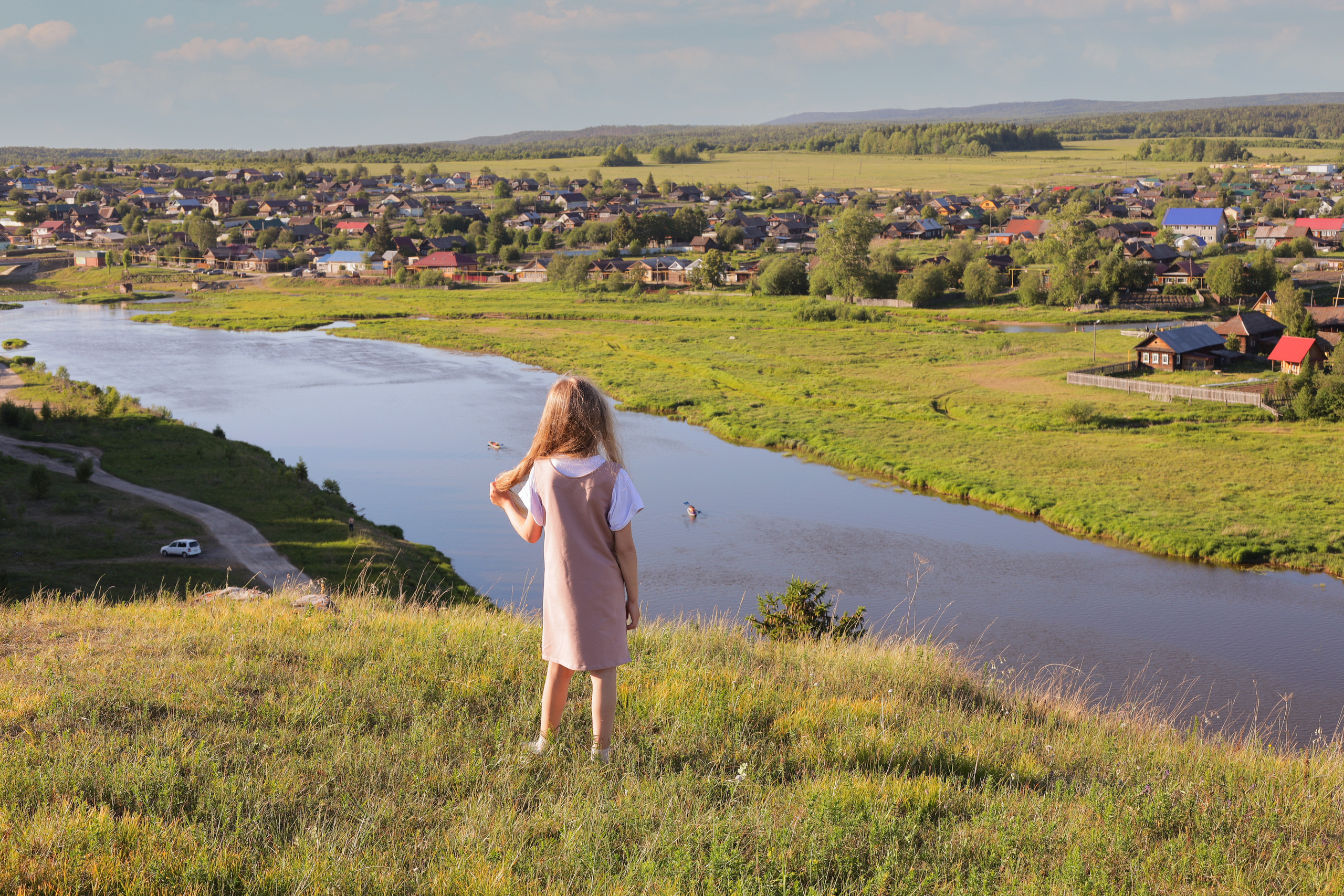 Алиса в деревне. Фотограф в Екатеринбурге Олег Алексеев. Фотосессия в Екатеринбурге