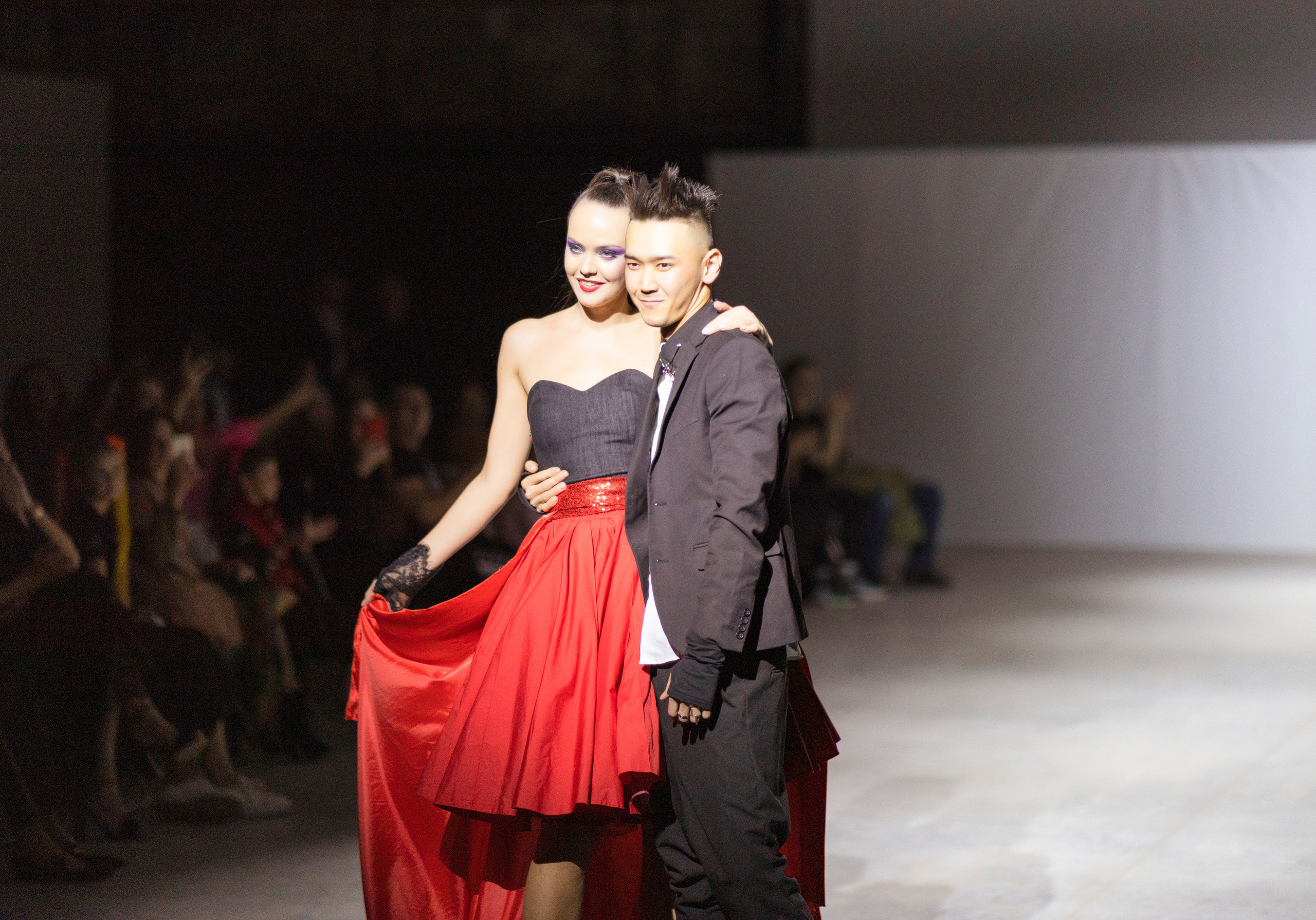 Съемки показа мод в Свердловской киностудии. Фотограф в Екатеринбурге Олег Алексеев. Фотосессия в Екатеринбурге