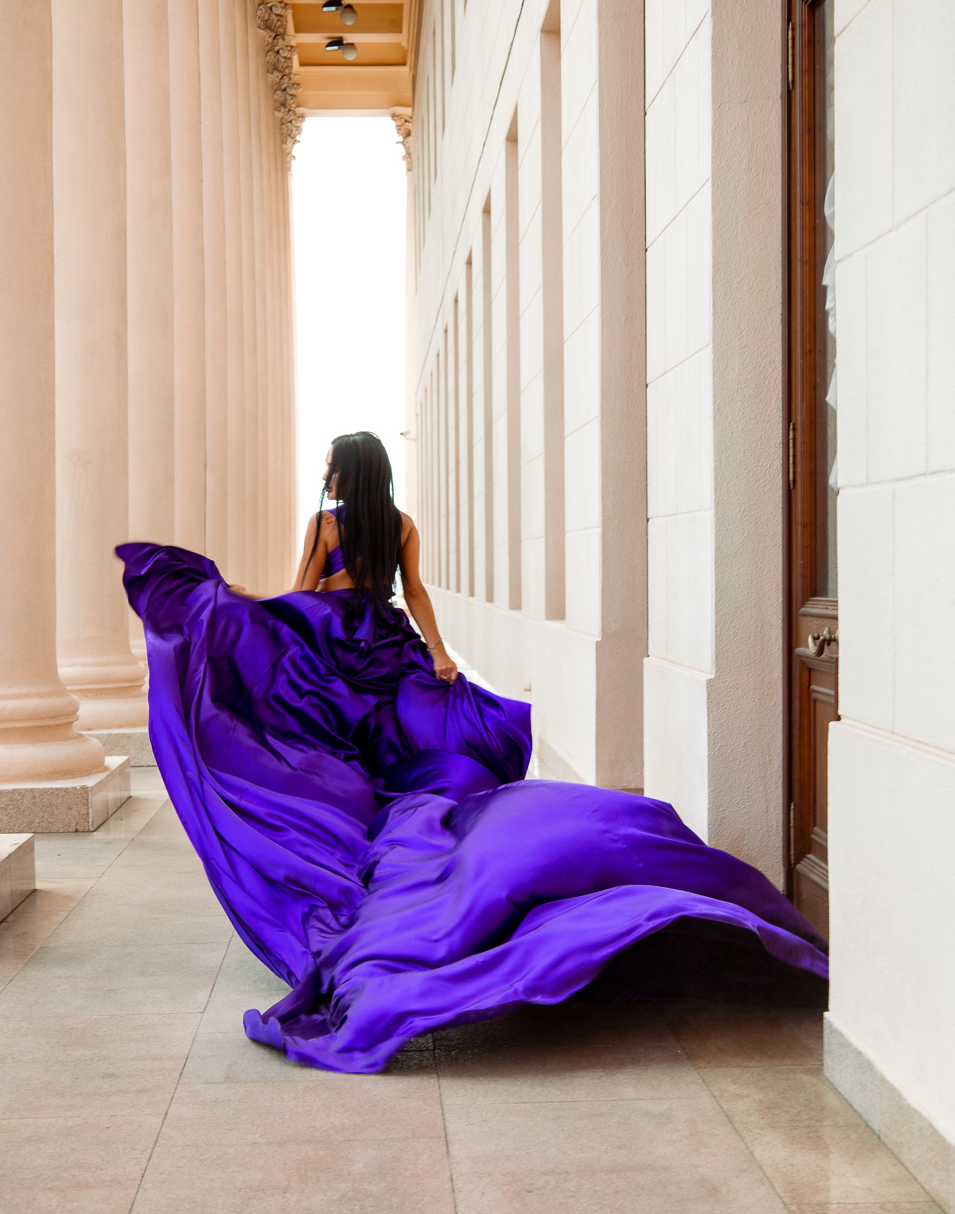 Летящее платье. Семейный и Свадебный фотограф в Сочи