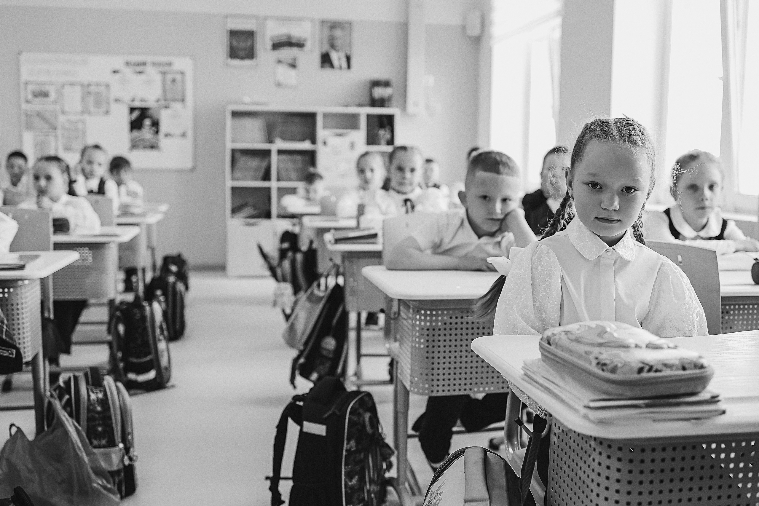 Один день в школе 1 класс. Семейный фотограф Тюмень, фотограф на роды Салмина Мария