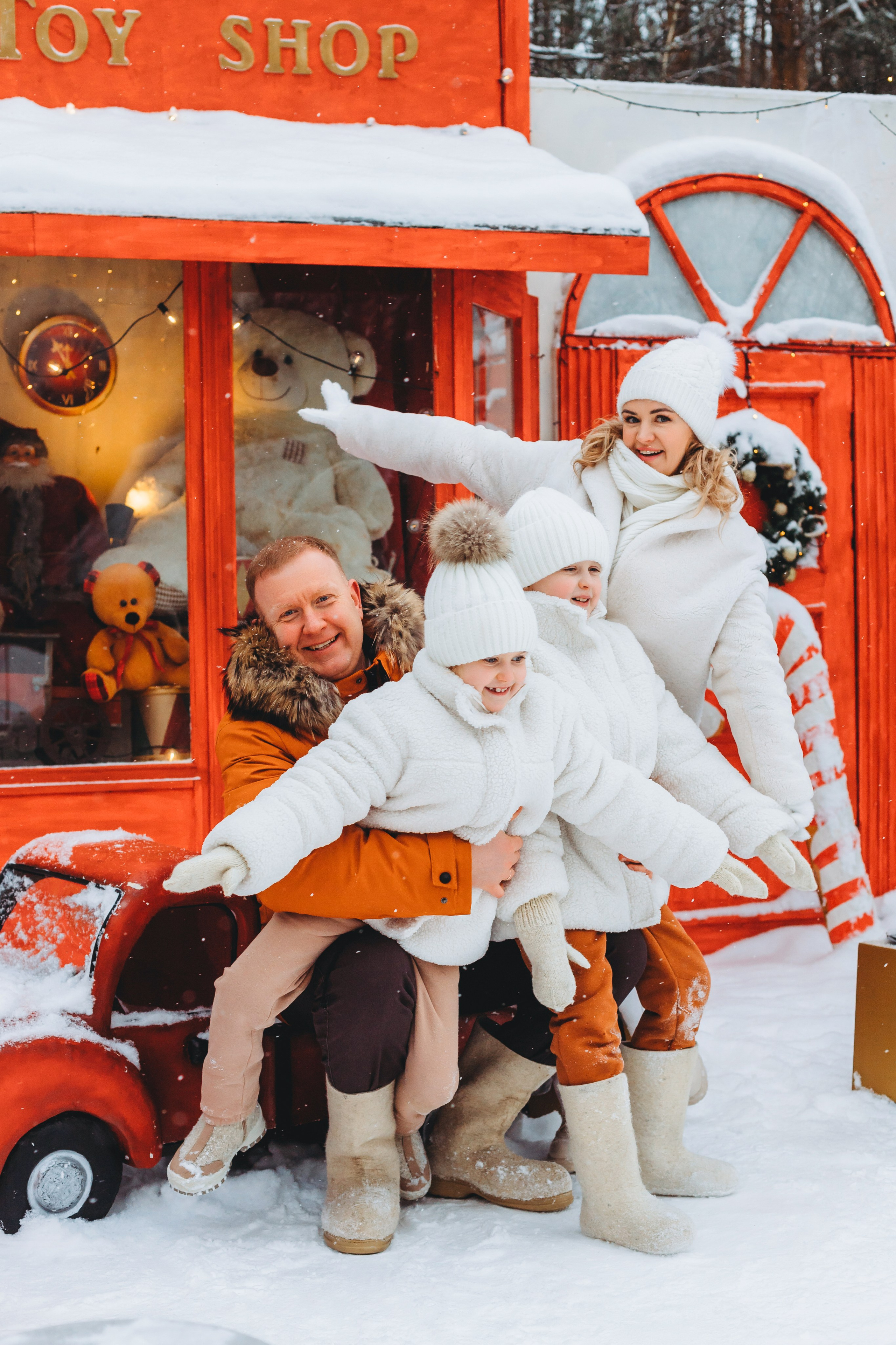 Семейная новогодняя фотосессия. Фотограф в Казани Ольга Яшина