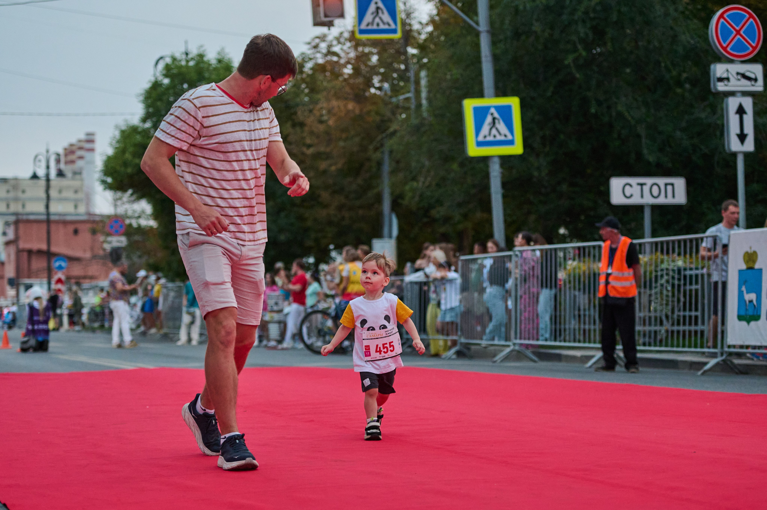 Огни Самары (ночной забег). Фотограф в Самаре