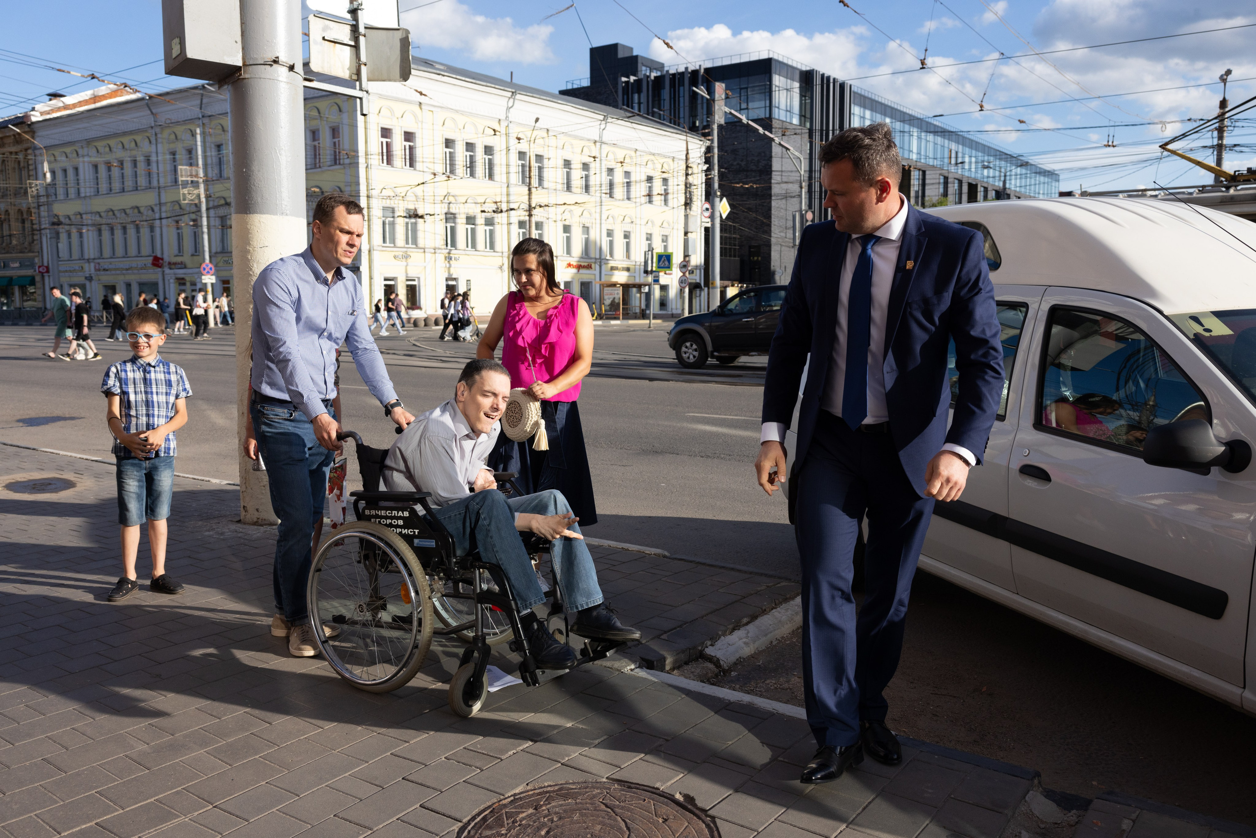 Визит лидера партии Справедливая Россия Миронова С. М. в г. Тулу. Фотограф в Туле — Борисов Николай