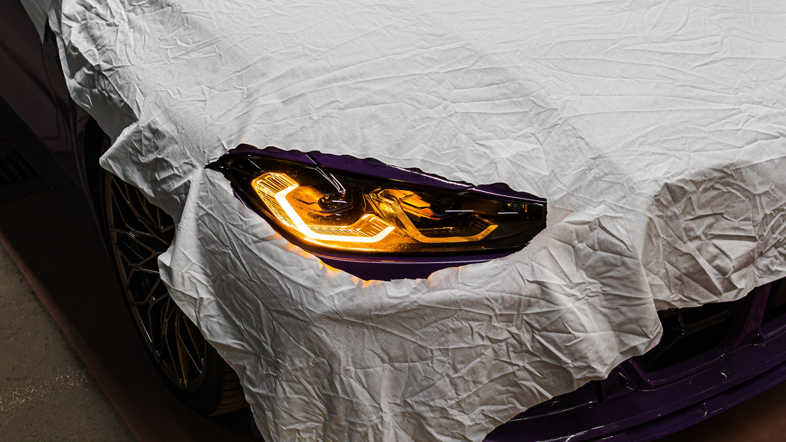 Halloween BMW M3. Valya Fleks